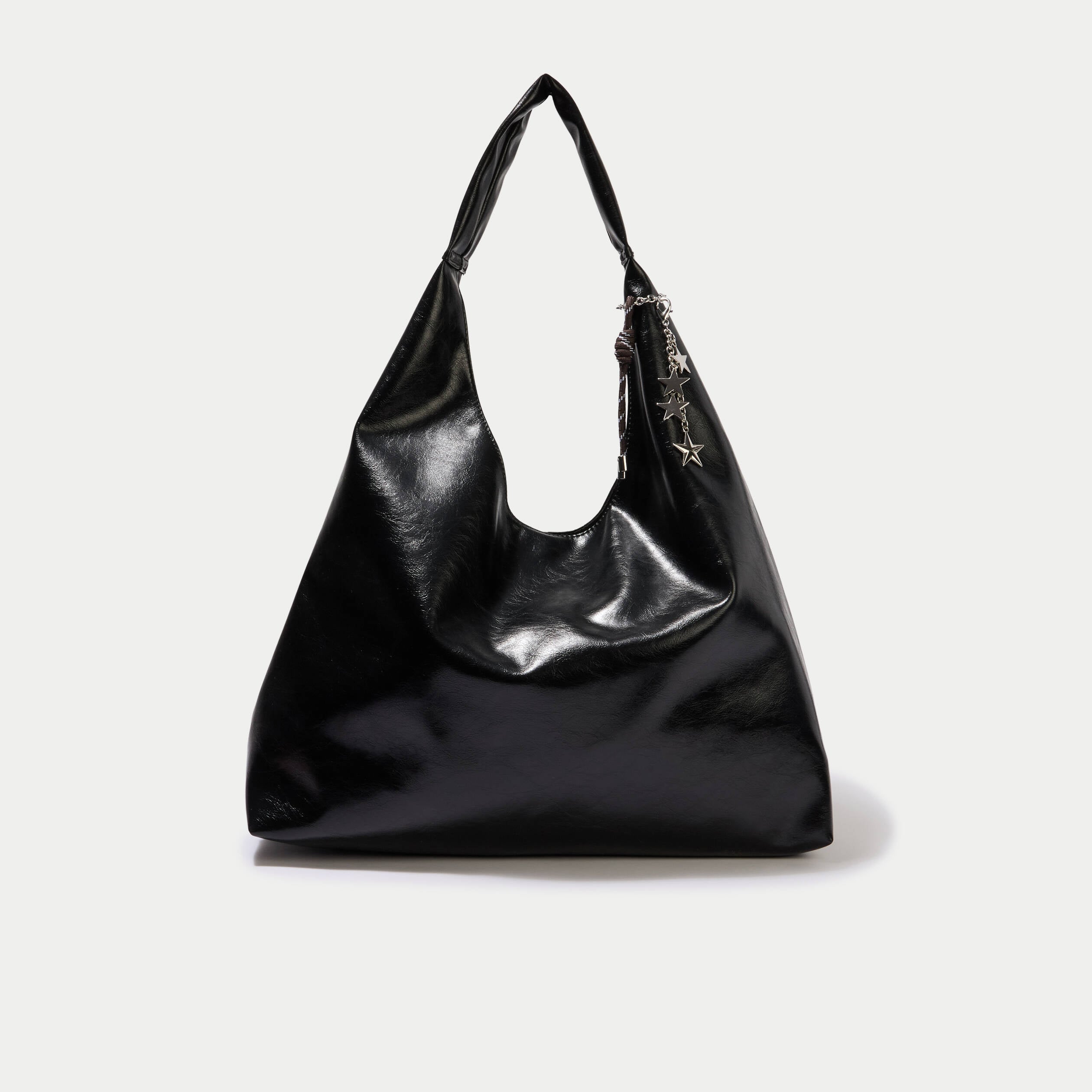 Sac avec pendentif charms noir femme
