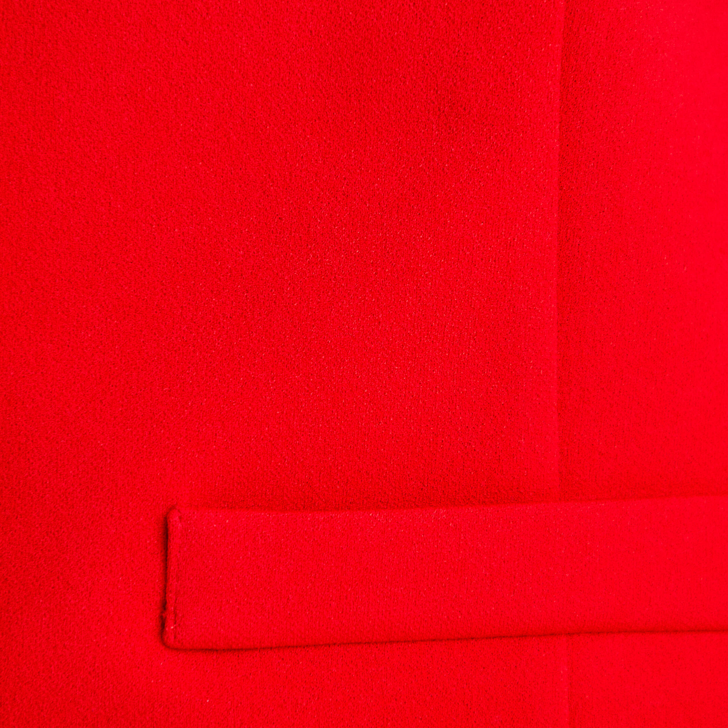 Gilet sans manches rouge femme