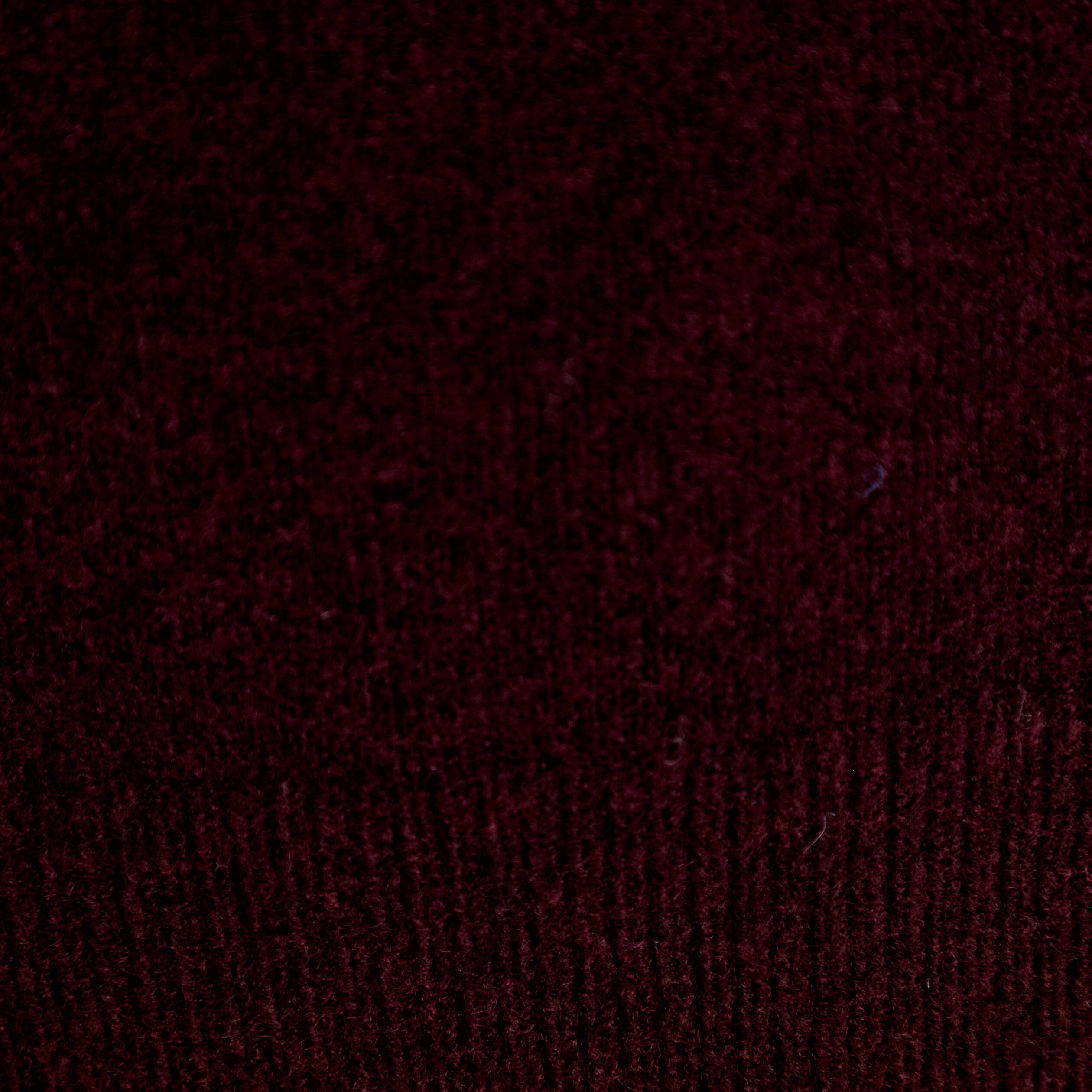 Pull col rond prune femme