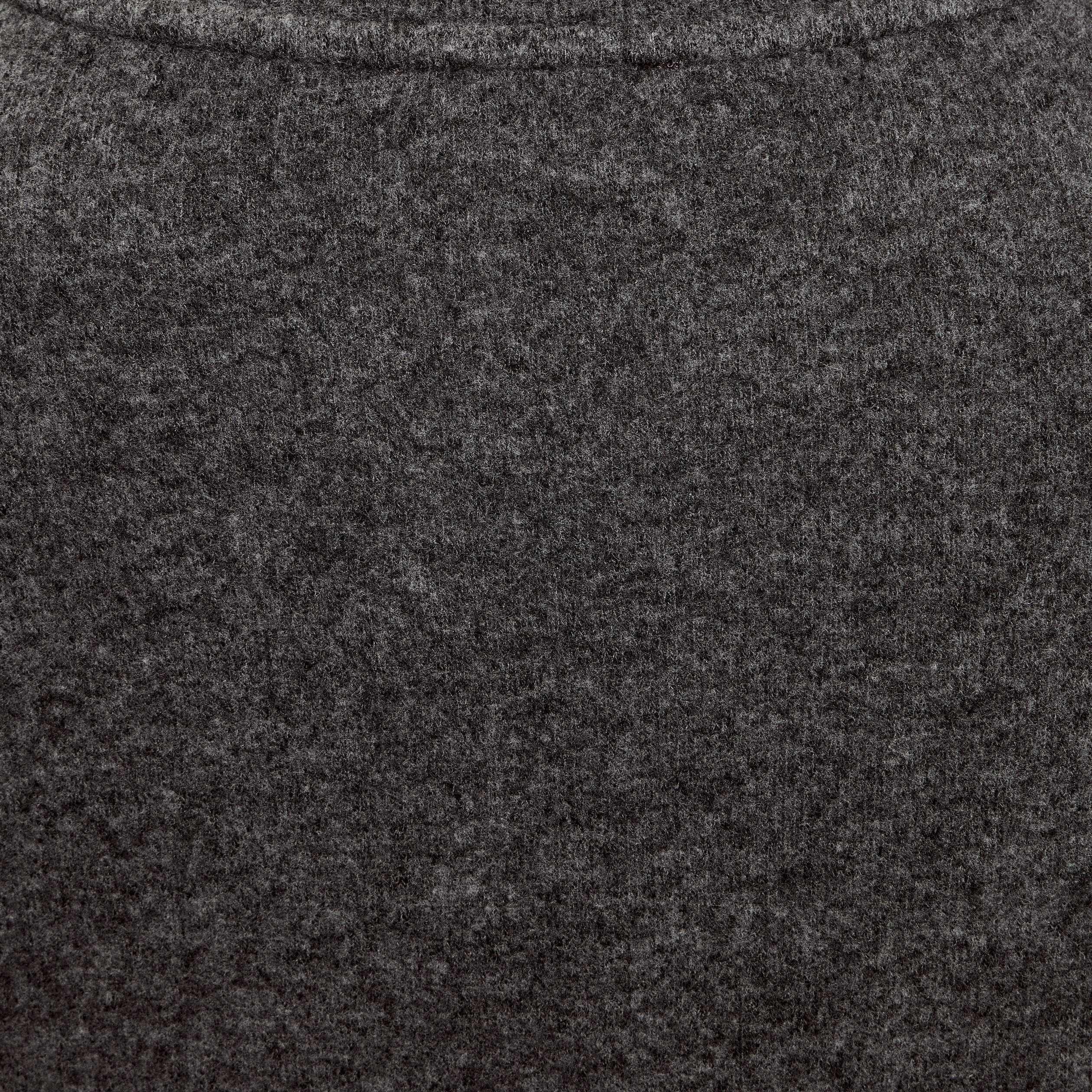 Pull effet 2-en-1 gris fonc&eacute; femme