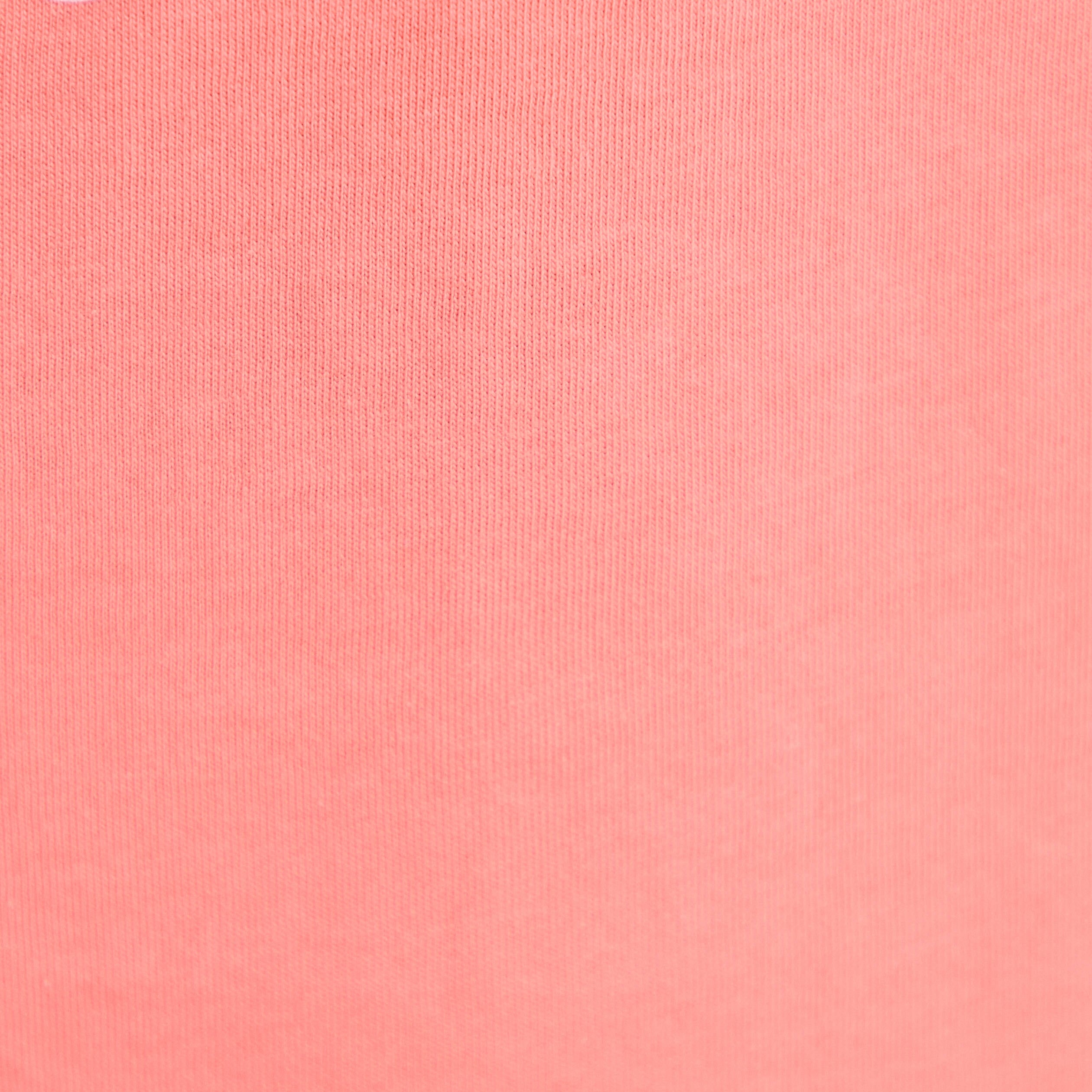 T-shirt oversize manches courtes rose corail femme