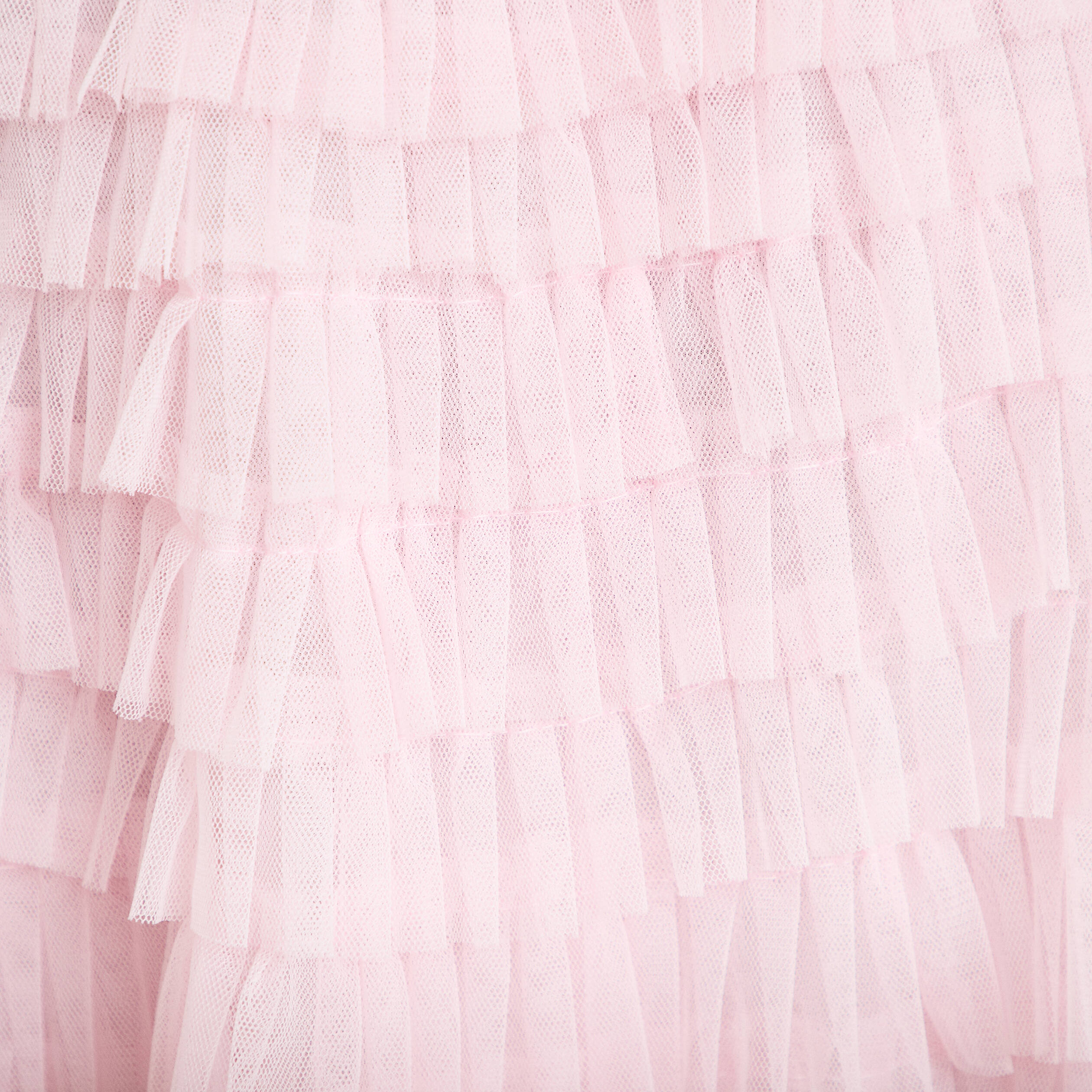 Jupe longue &eacute;vas&eacute;e rose clair femme