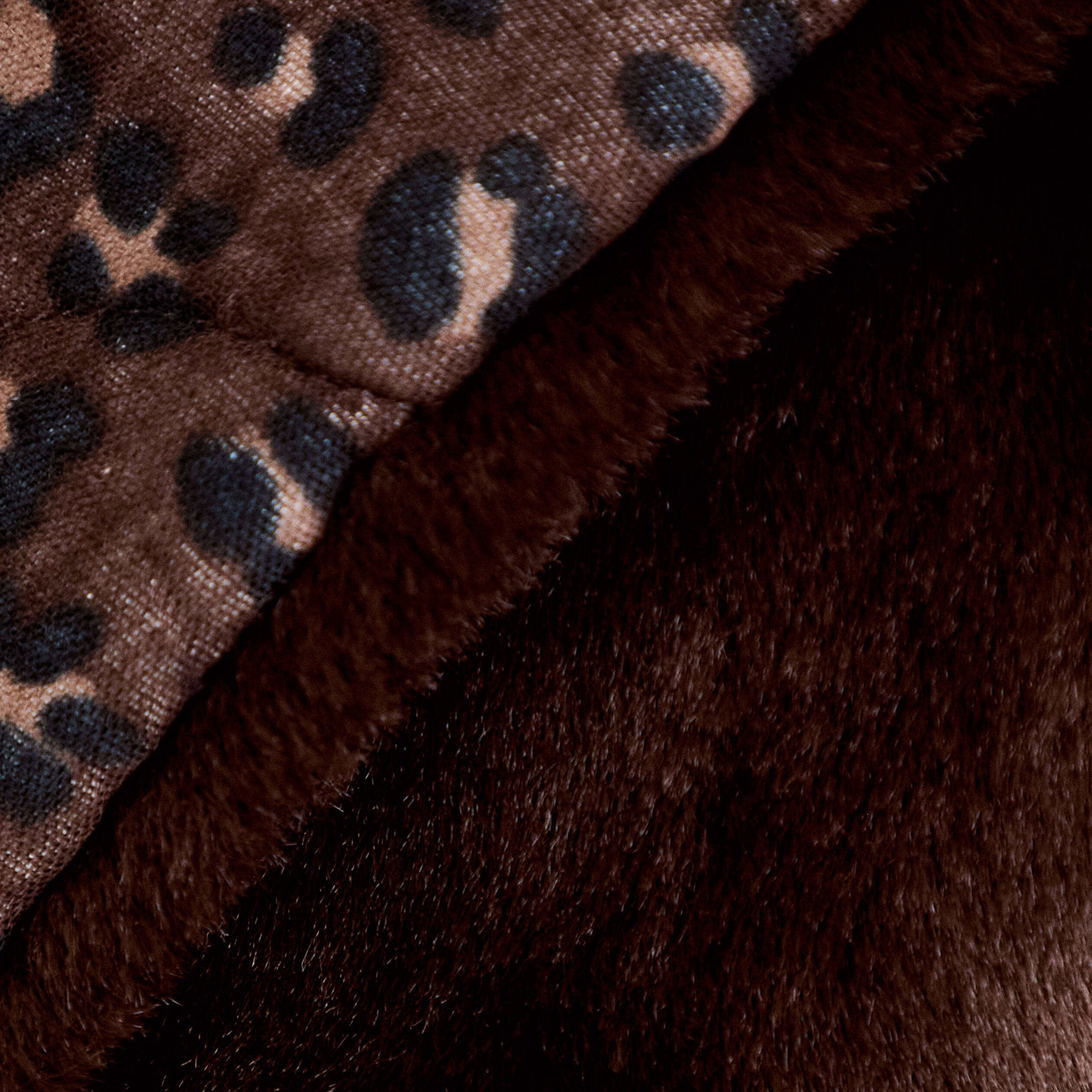 Gilet r&eacute;versible sans manches marron fonc&eacute; femme