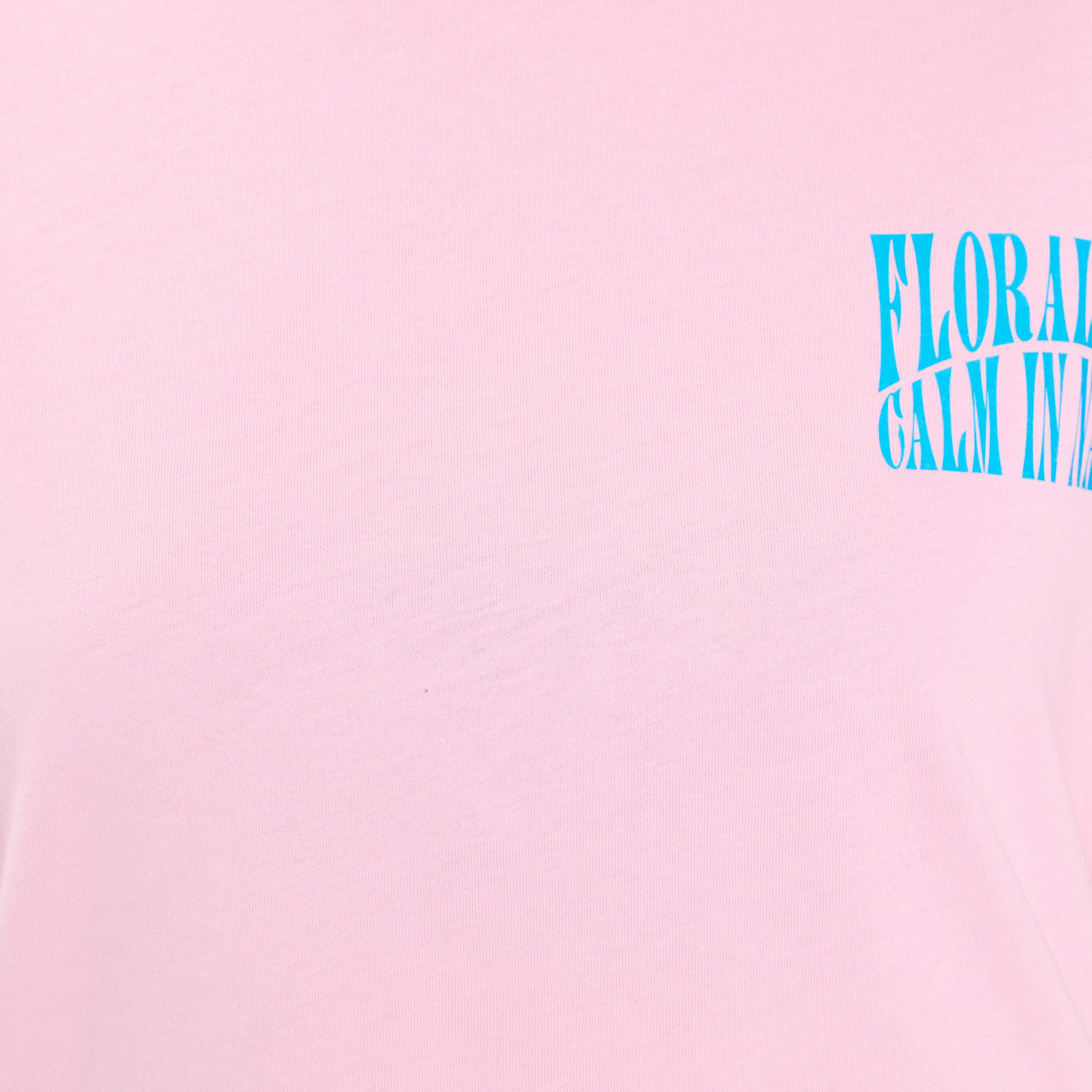 Top oversize manches courtes longues rose poudr&eacute;e femme