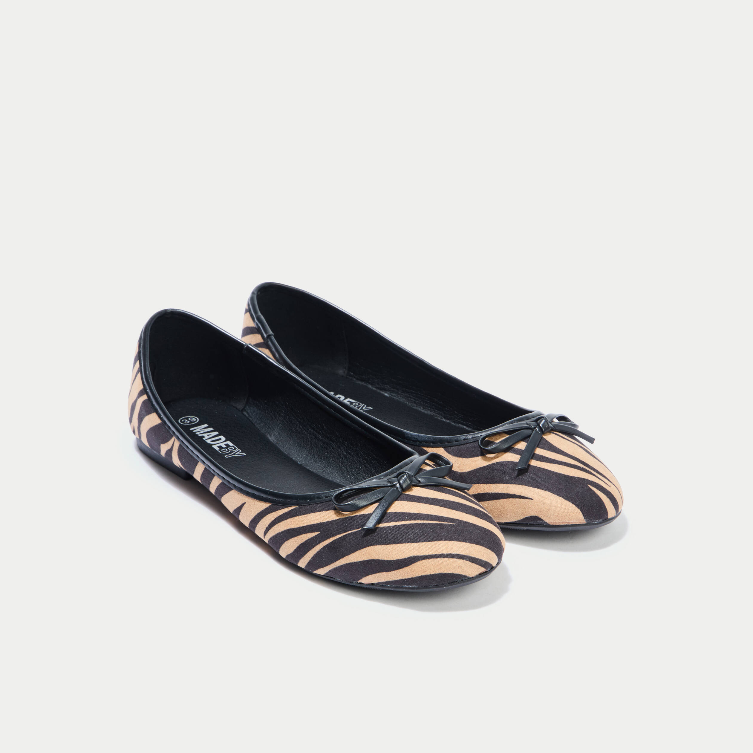 Ballerines marron femme