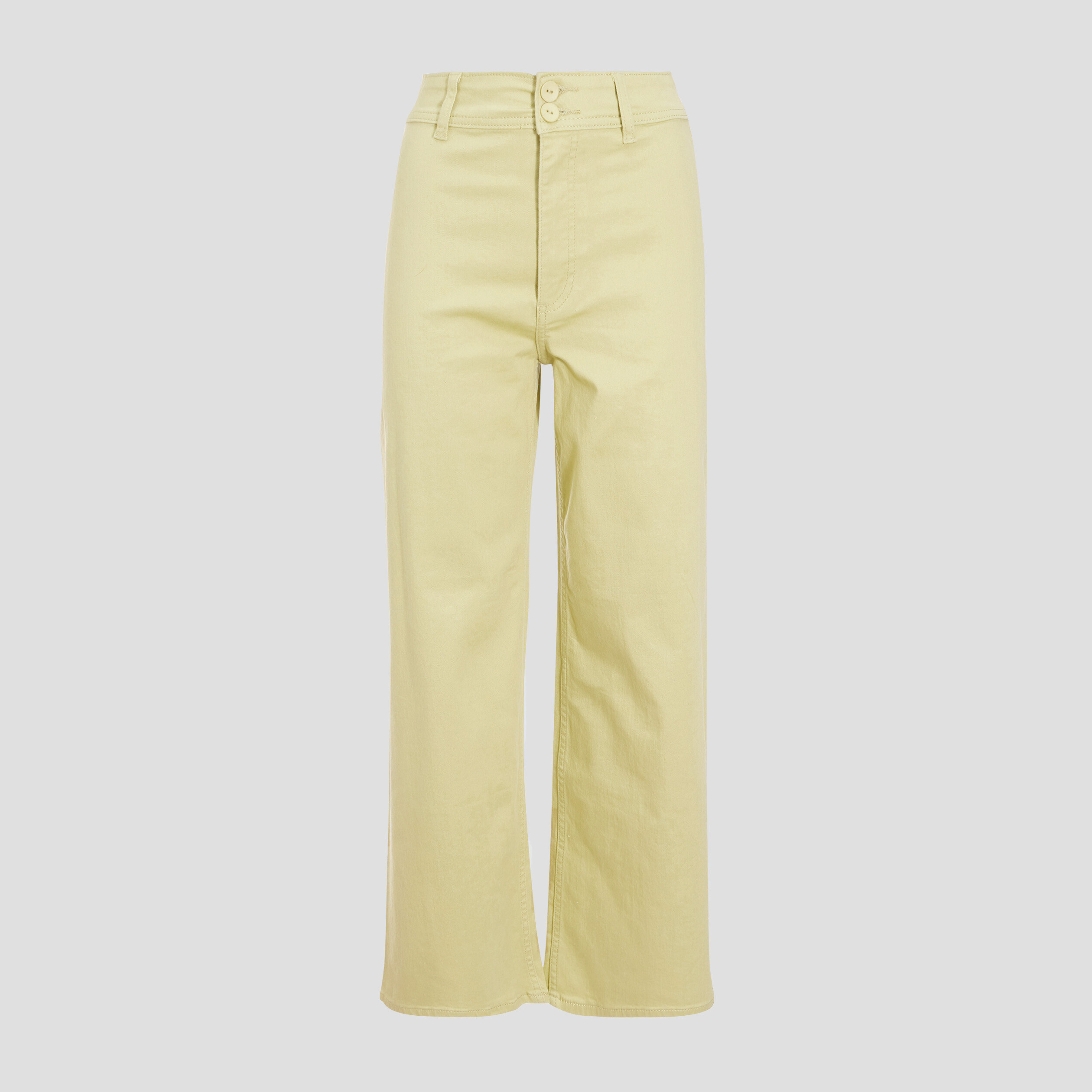 Pantalon Enfant Planam Basalte Taille 146-152 - Olive/Orange - Poches Multiples Et Bandes Réfléchissantes