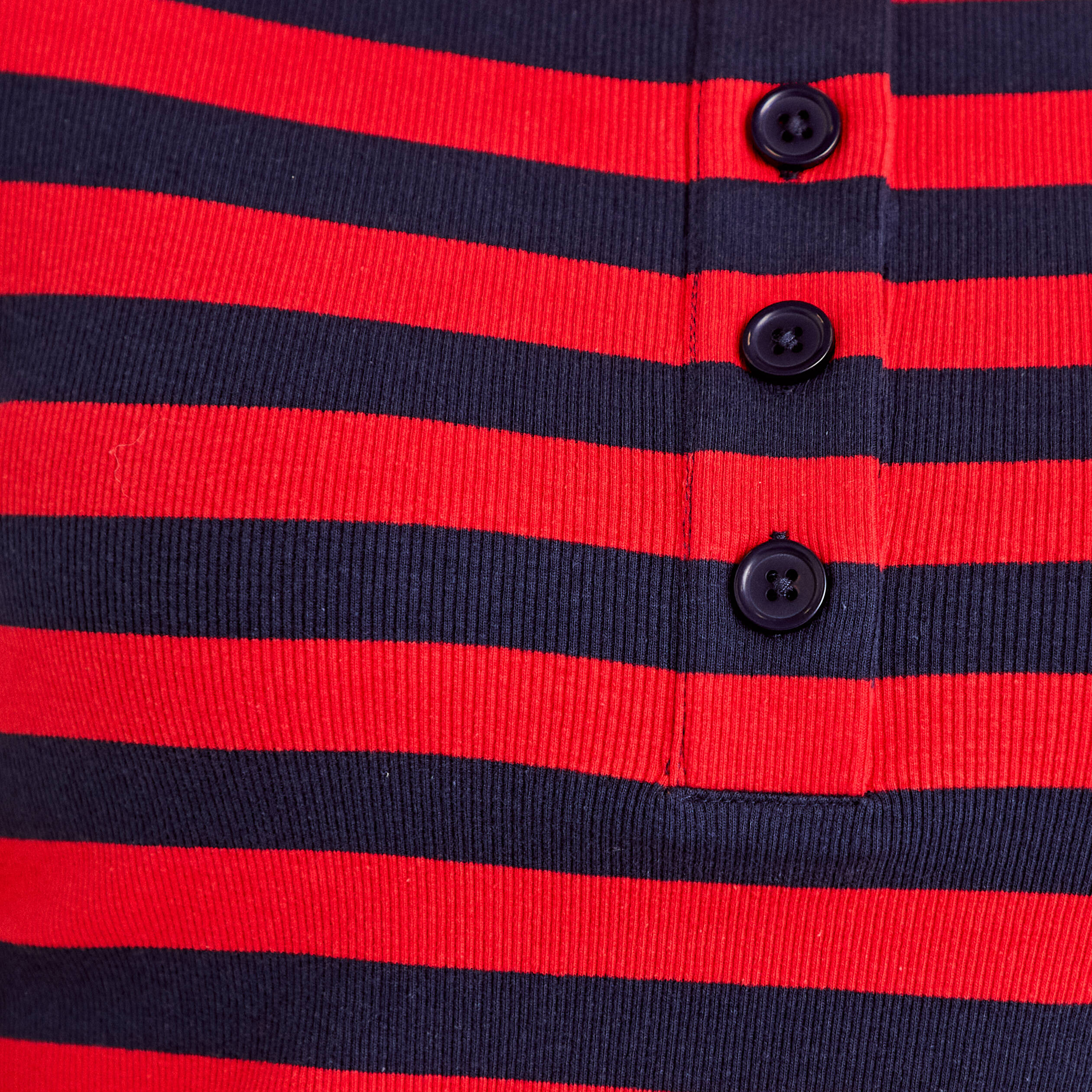 T-shirt c&ocirc;tel&eacute; col polo rouge femme