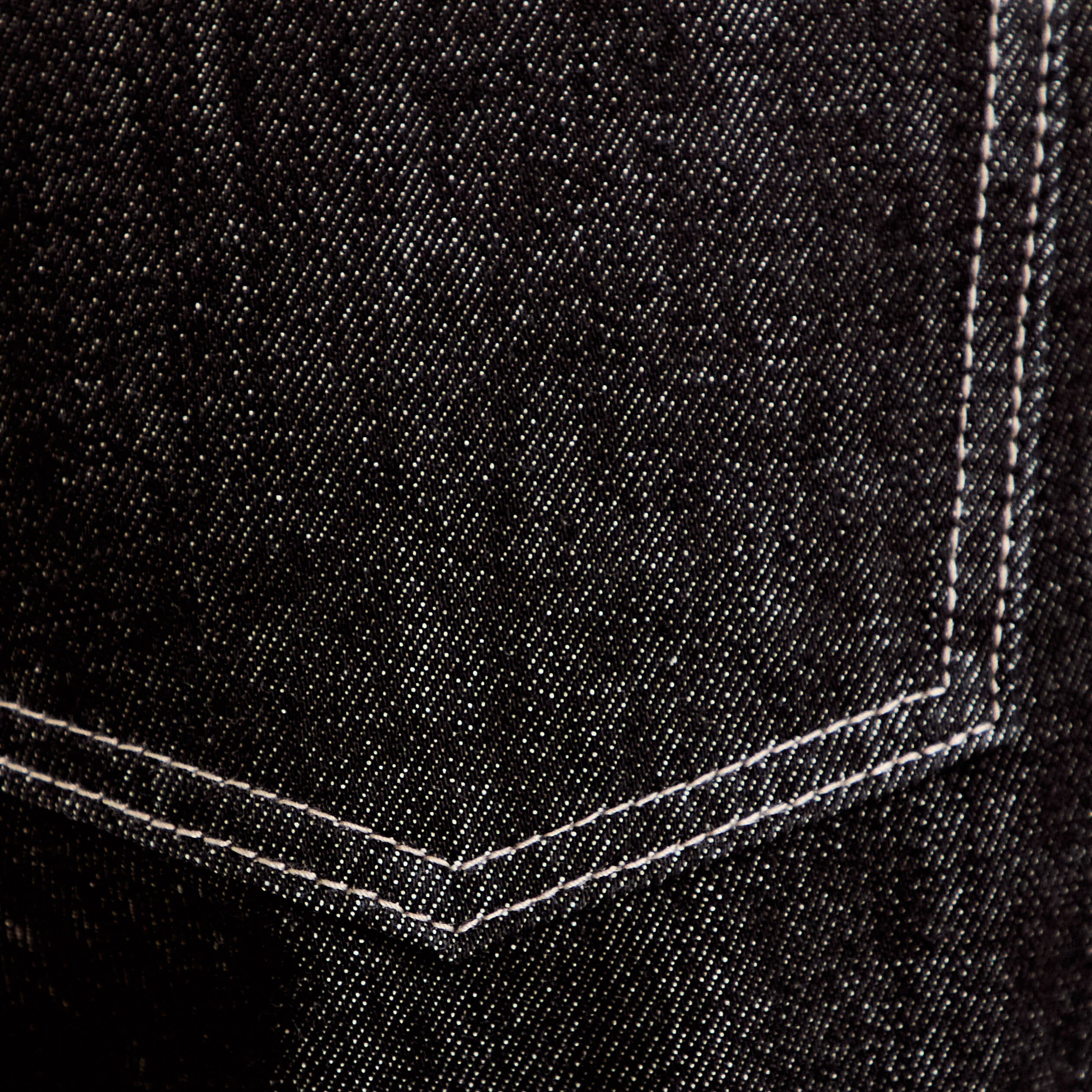 Jean wide leg taille basse denim noir femme
