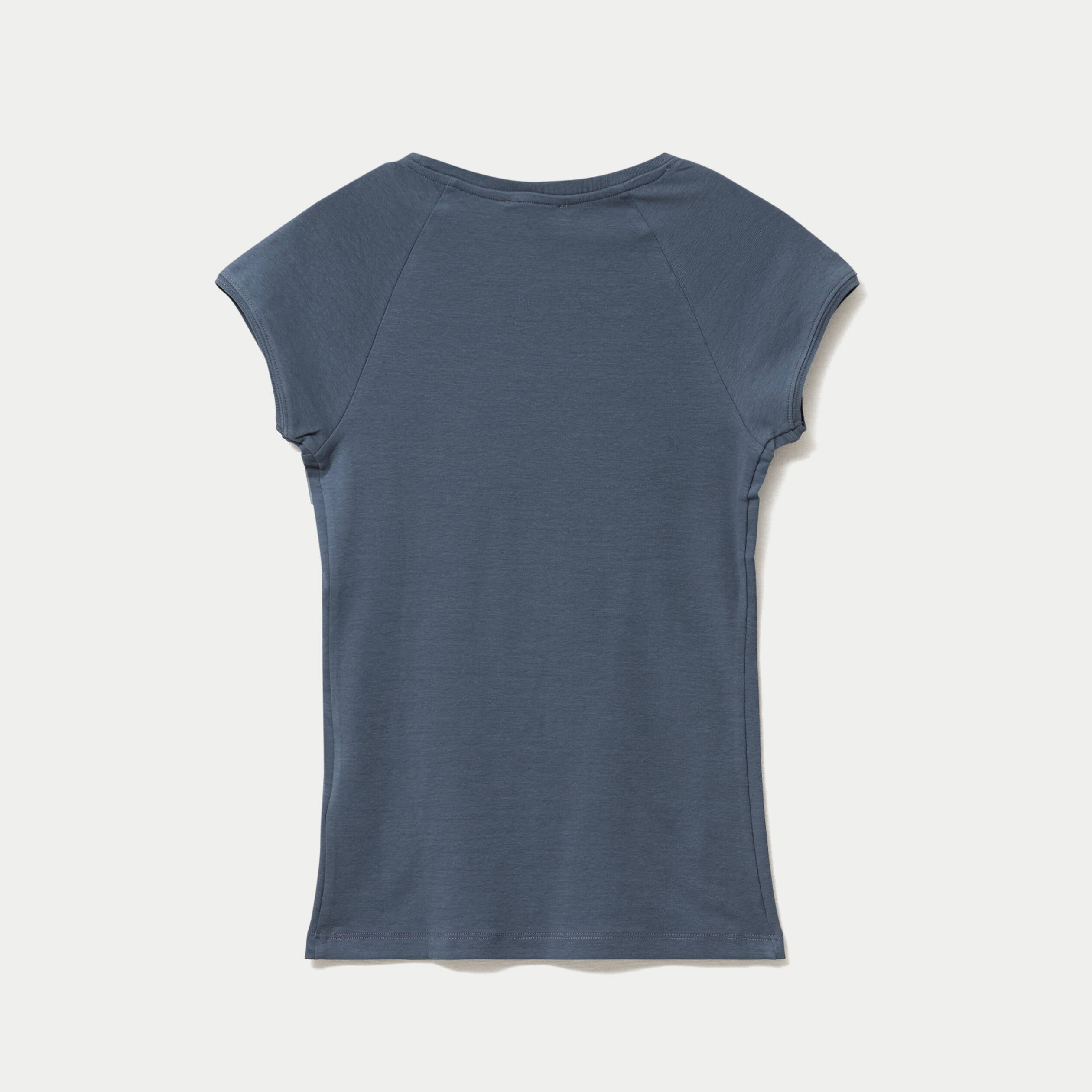 T-shirt manches courtes gris femme