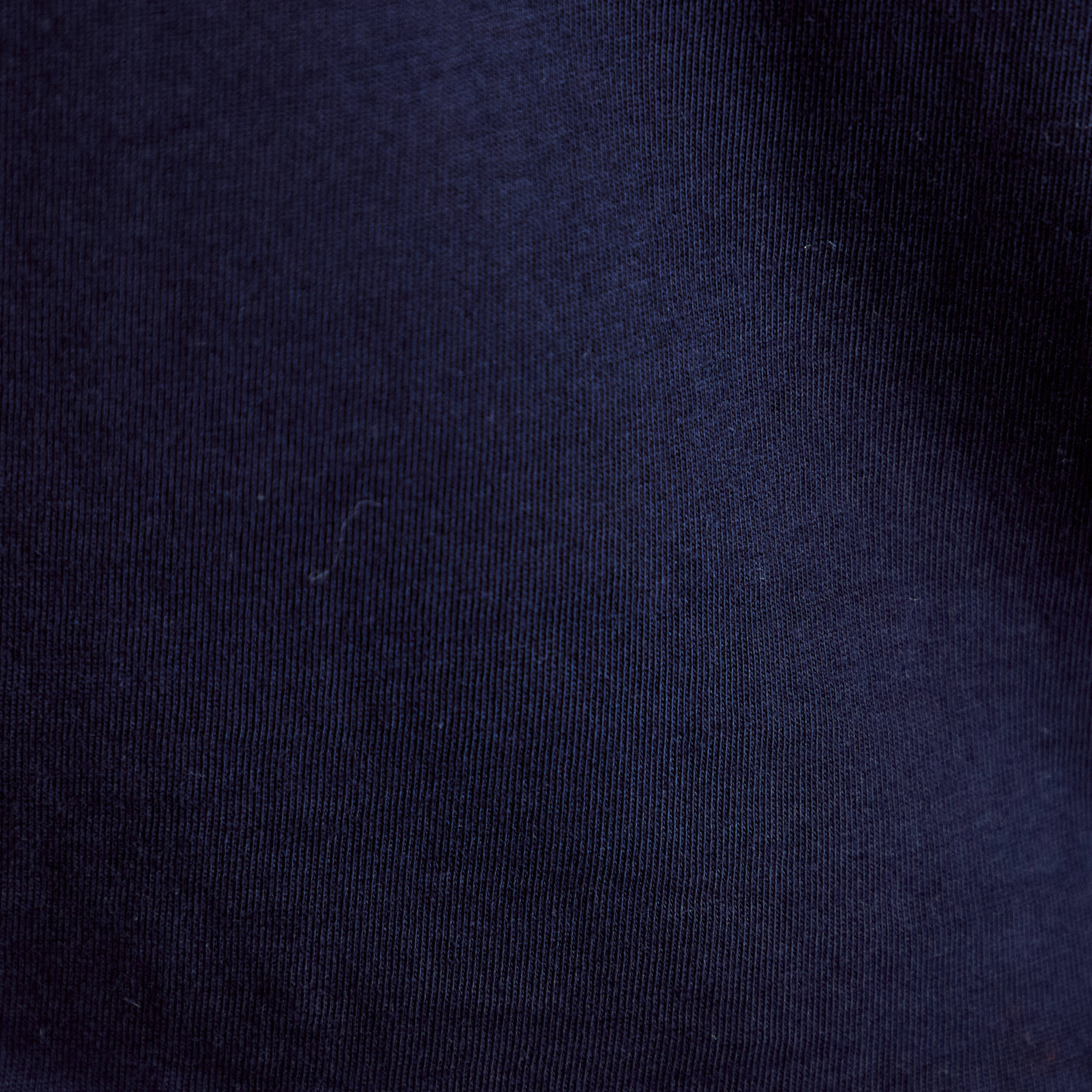 T-shirt manches courtes en dentelle bleu marine femme
