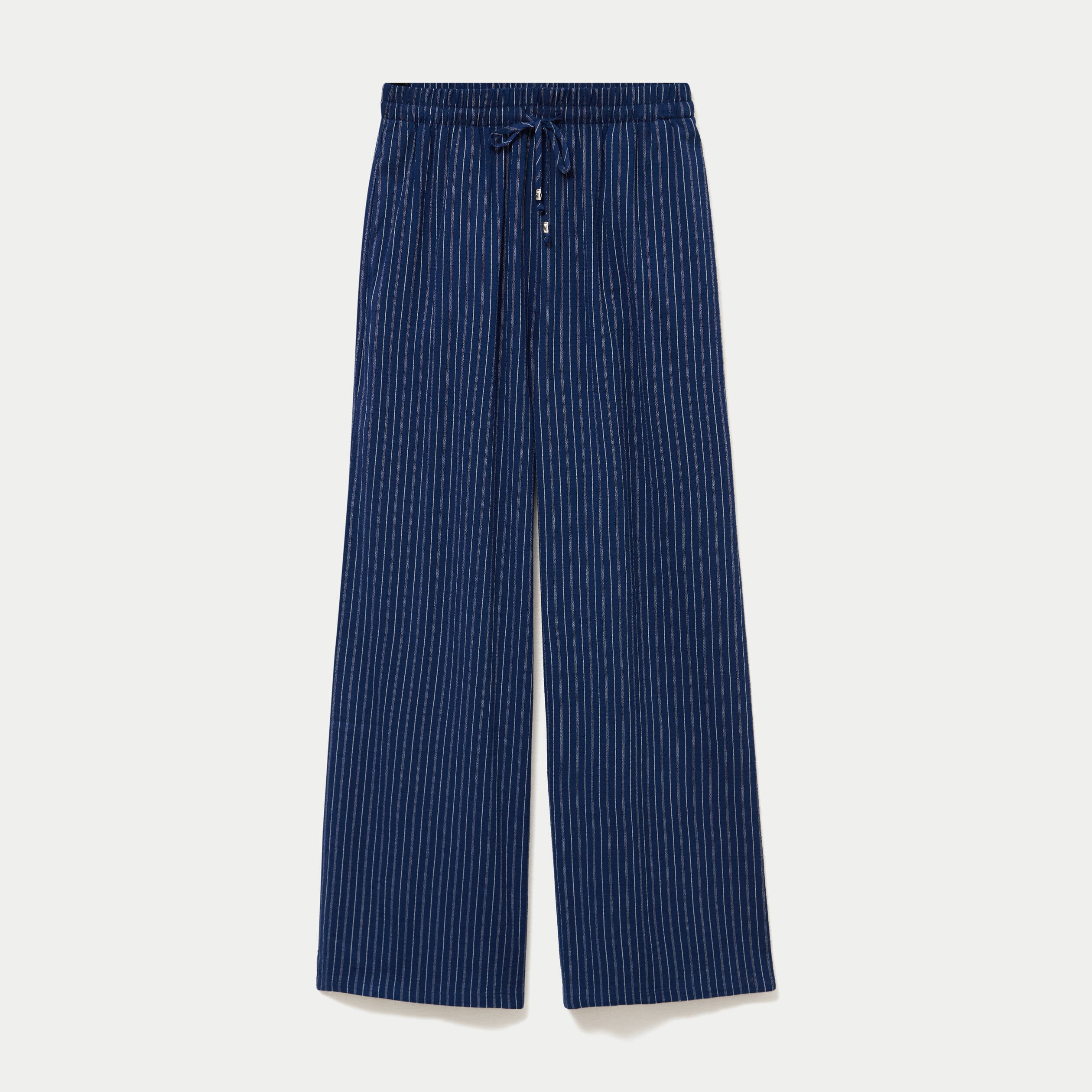 Pantalon bootcut taille standard bleu femme