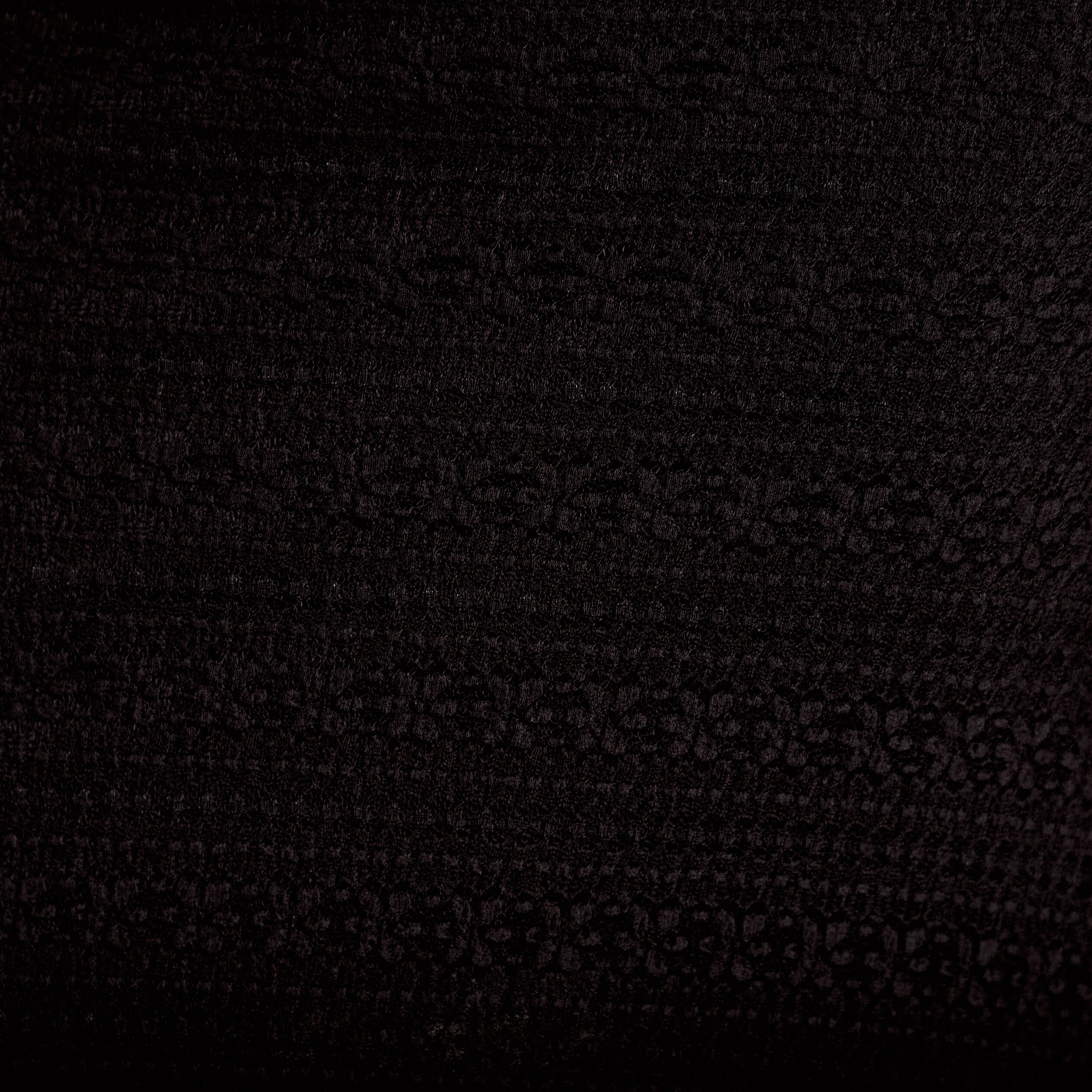 Jupe longue droite en dentelle noir femme