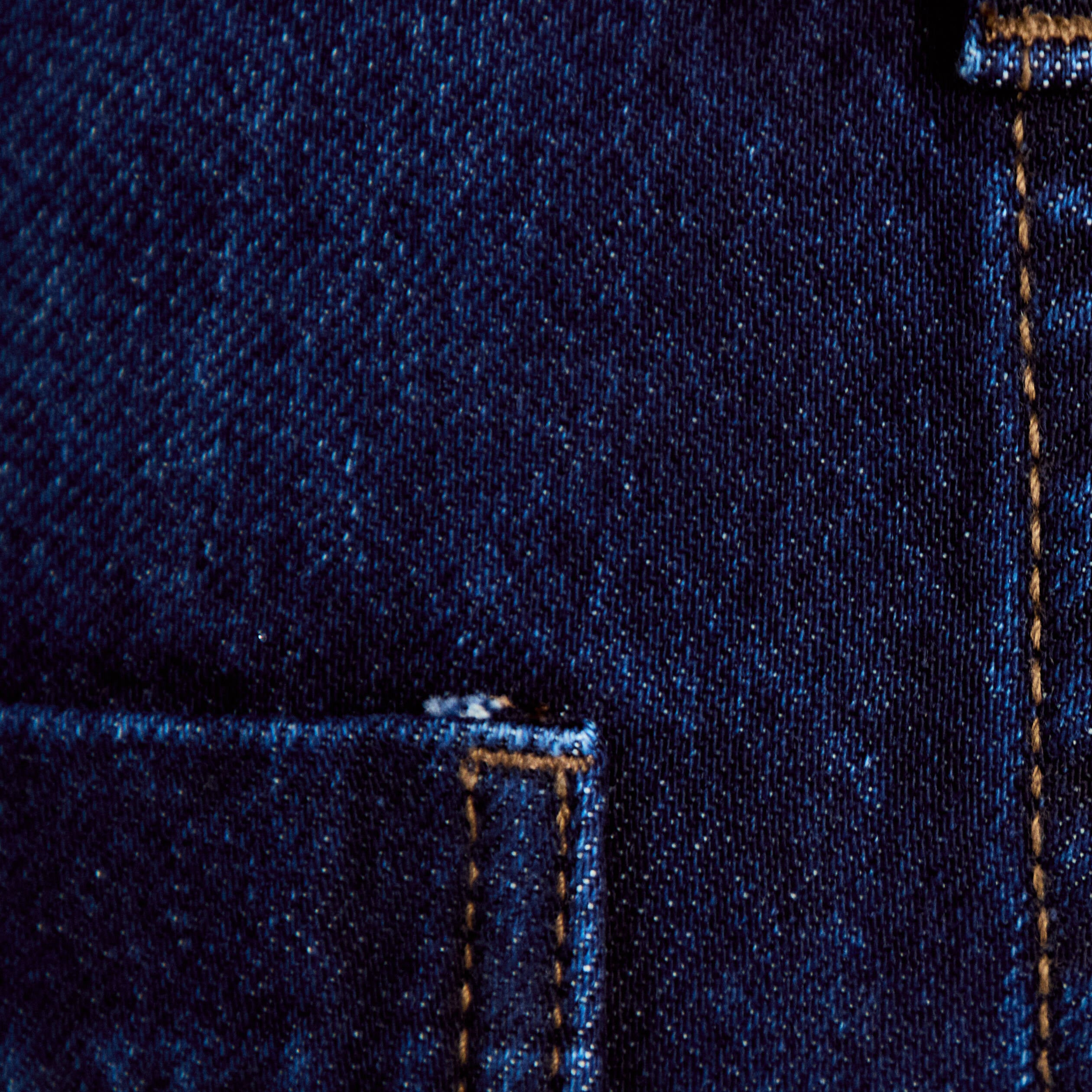 Jean bootcut ceinture amovible denim brut femme