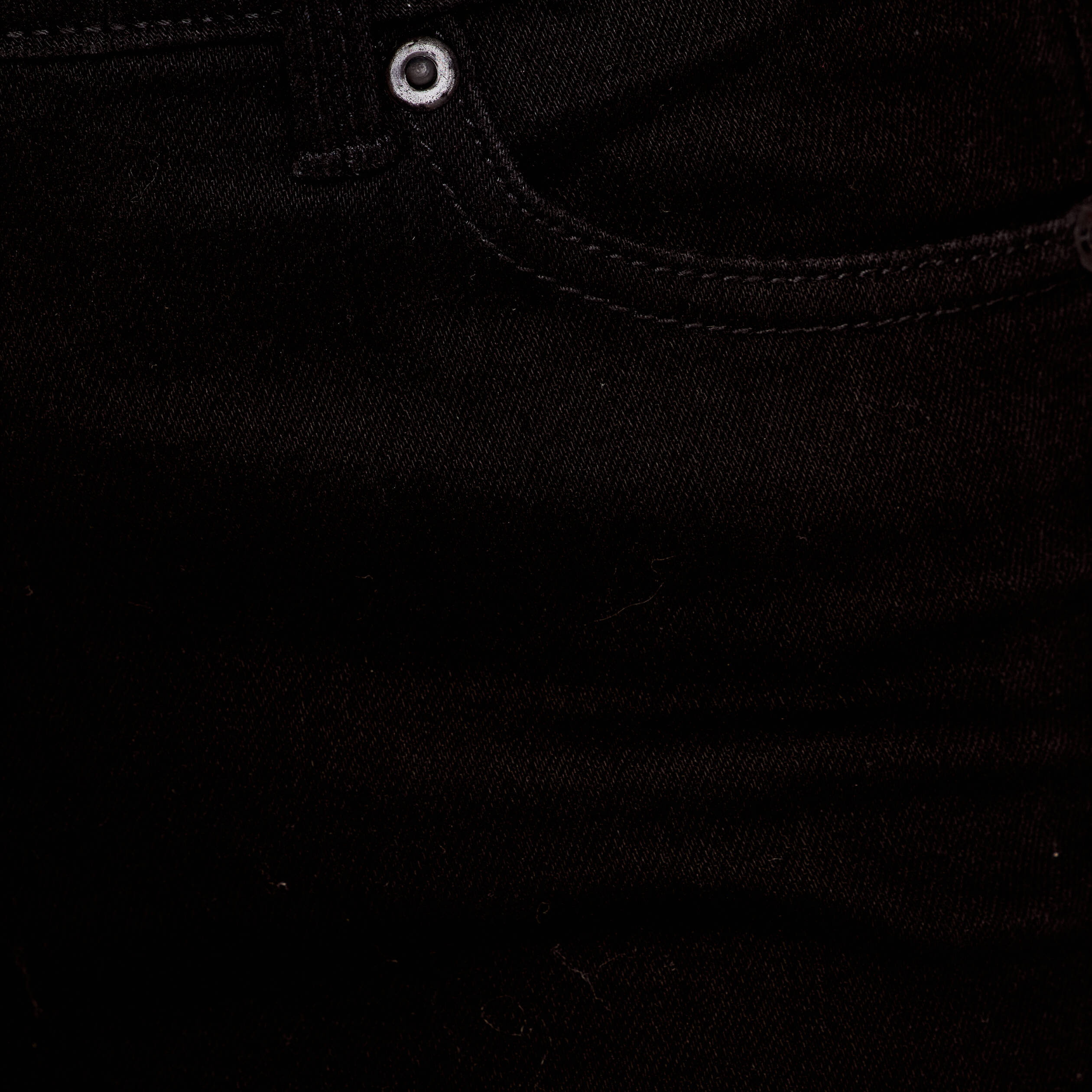 Jean skinny push-up taille standard denim noir femme