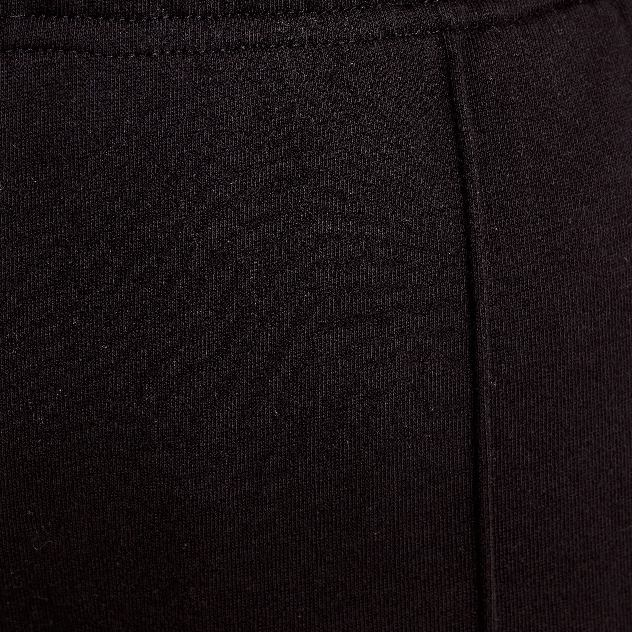 Pantalon large style jogging noir femme