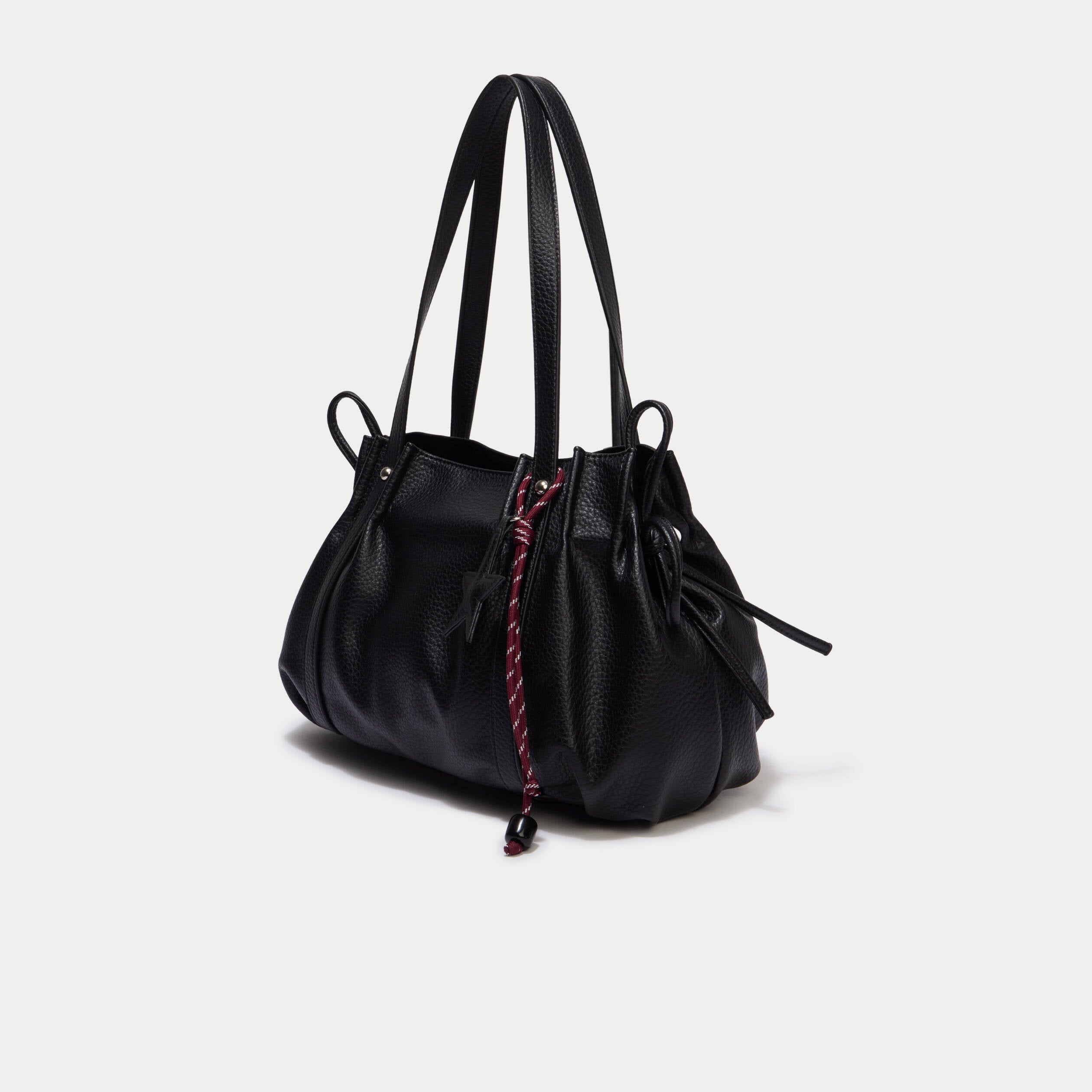 Sac port&eacute; &eacute;paule noir femme