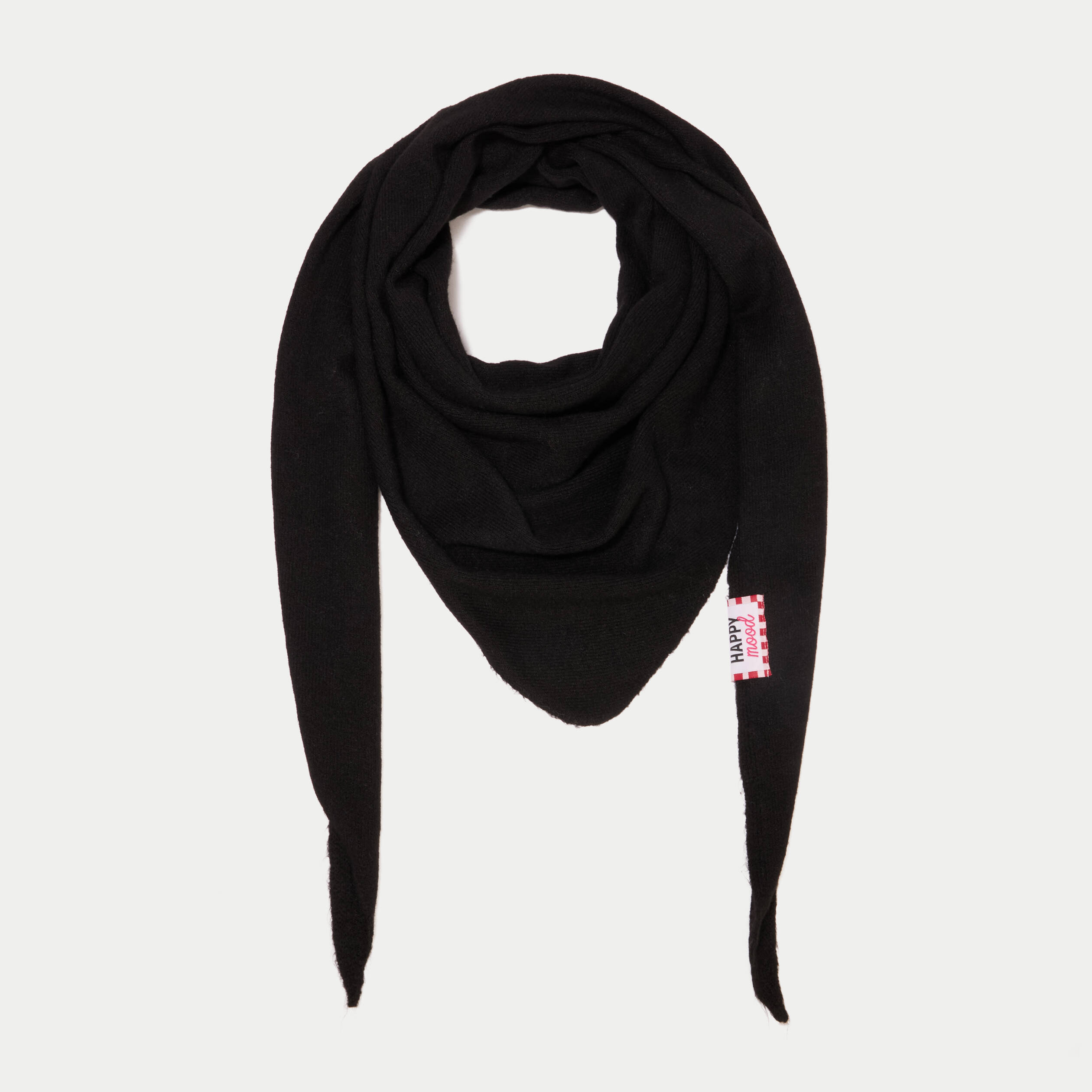 Foulard noir femme