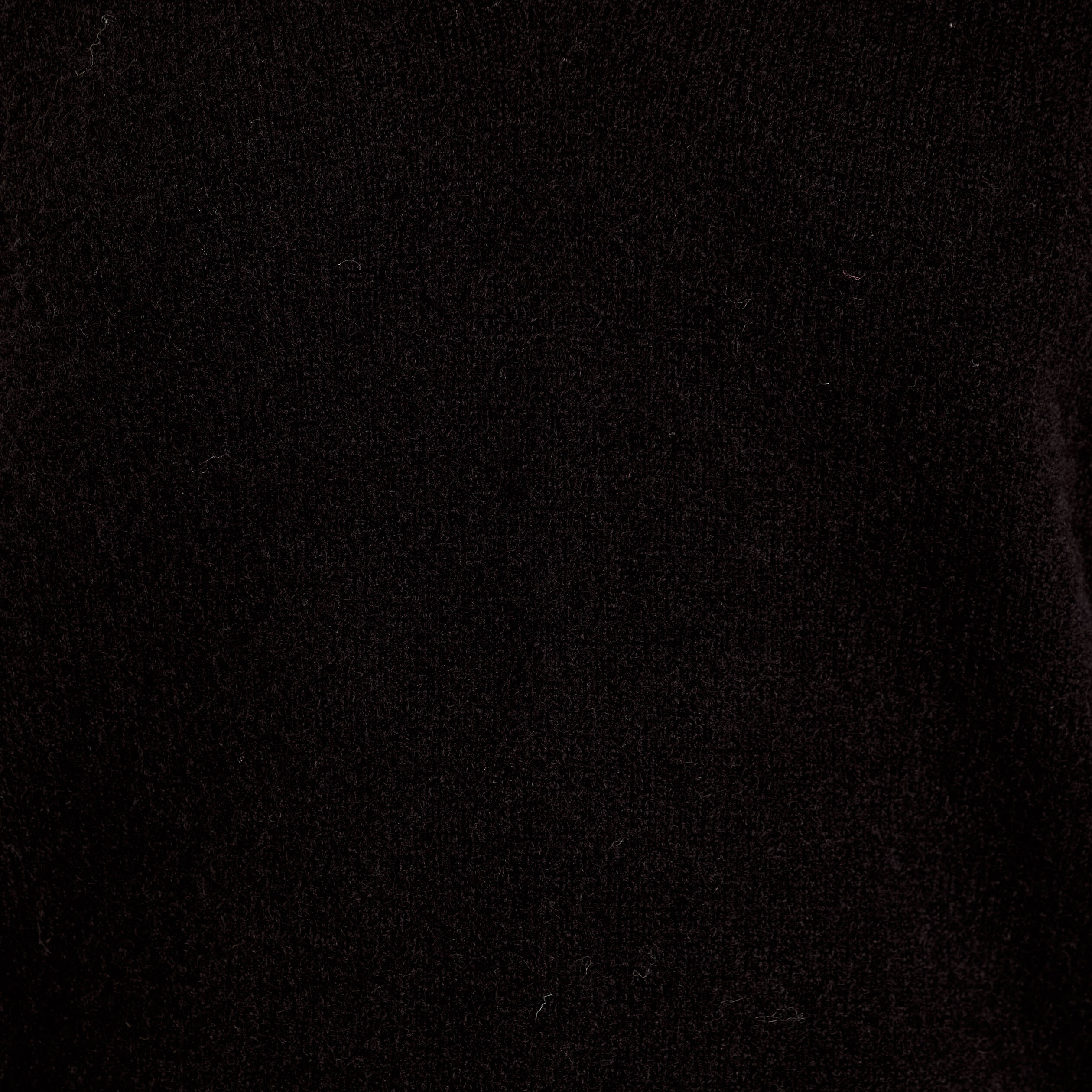 Pull brod&eacute; manches longues noir femme