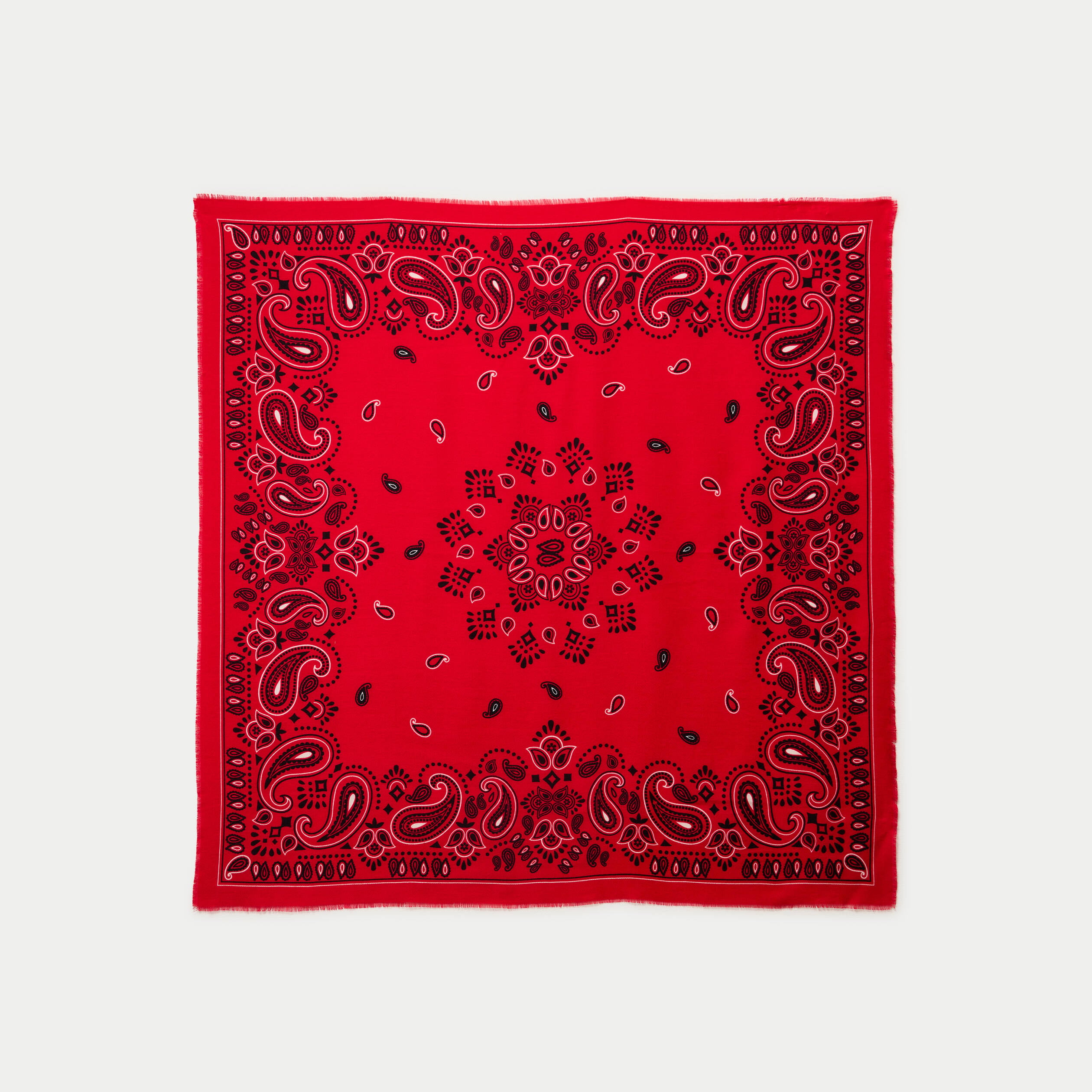 Foulard rouge femme