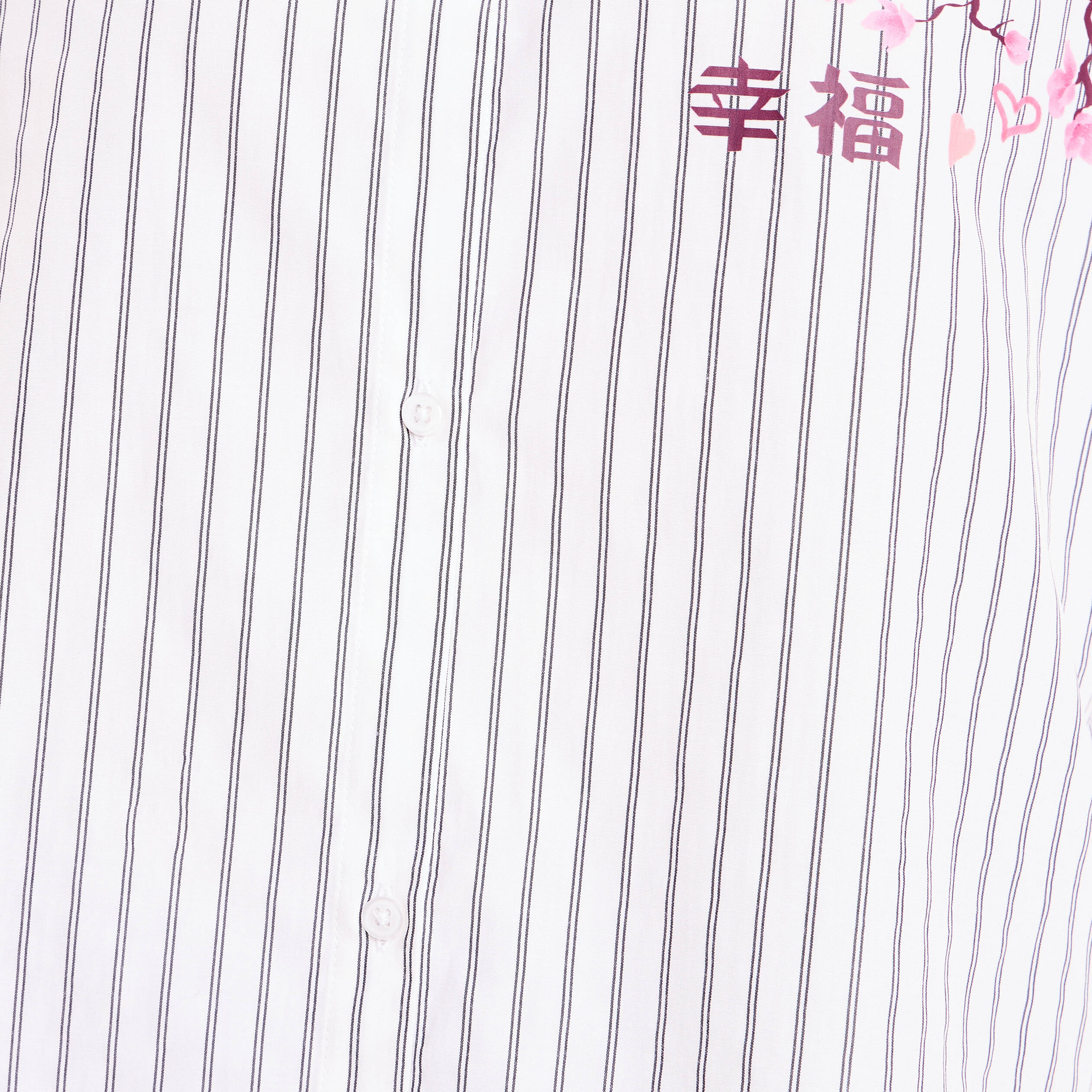 Chemise col chemise manches longues blanc femme