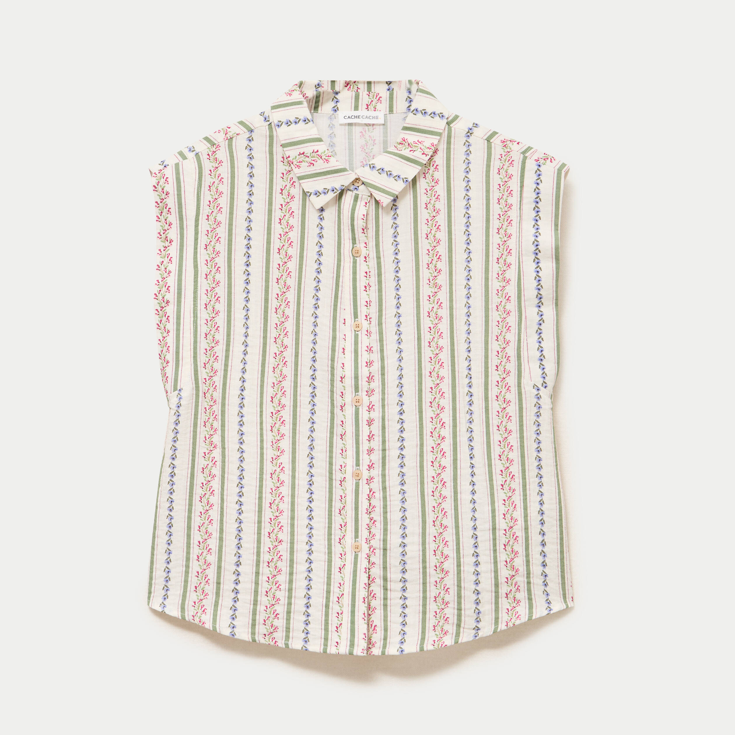 Chemise beige femme