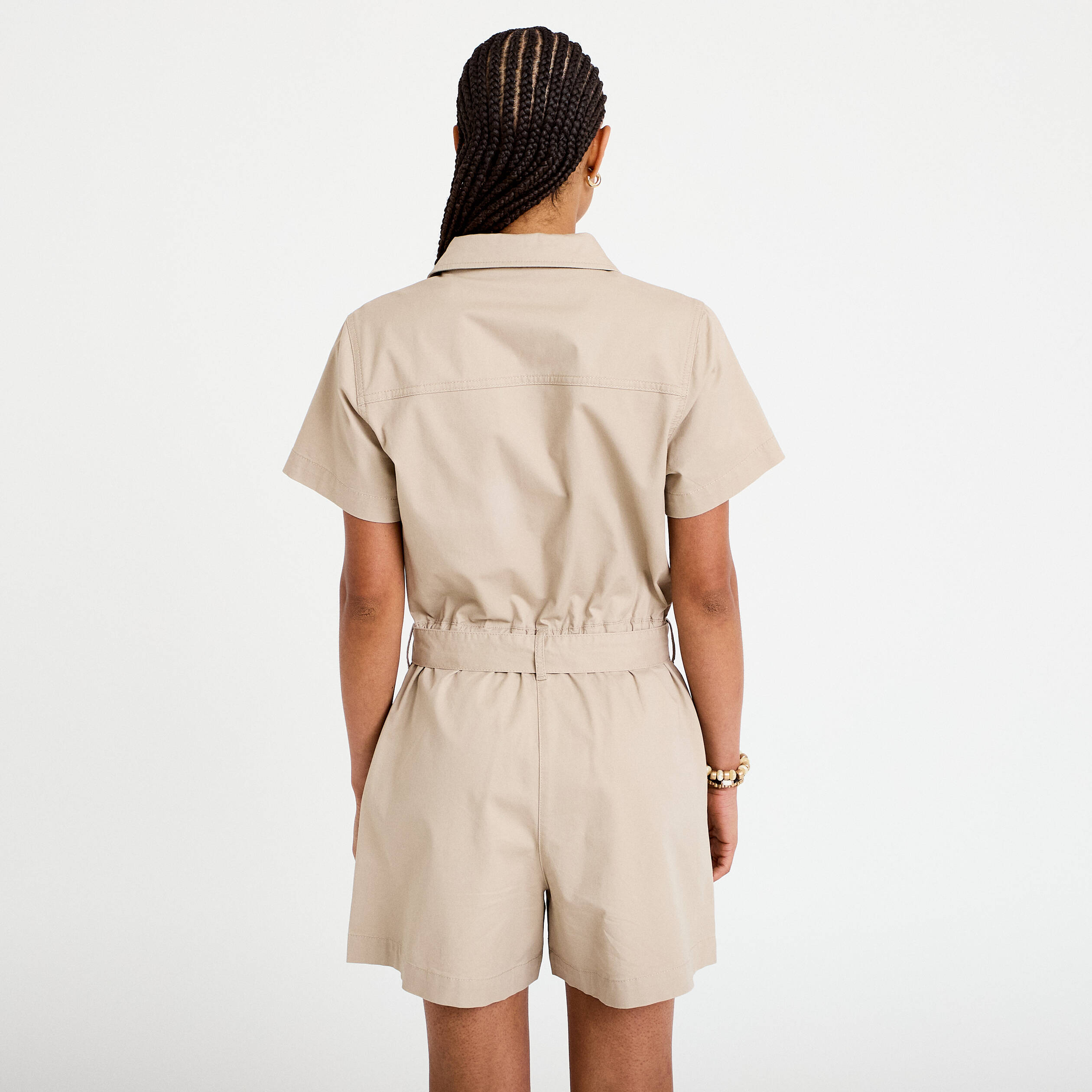 Combishort beige femme