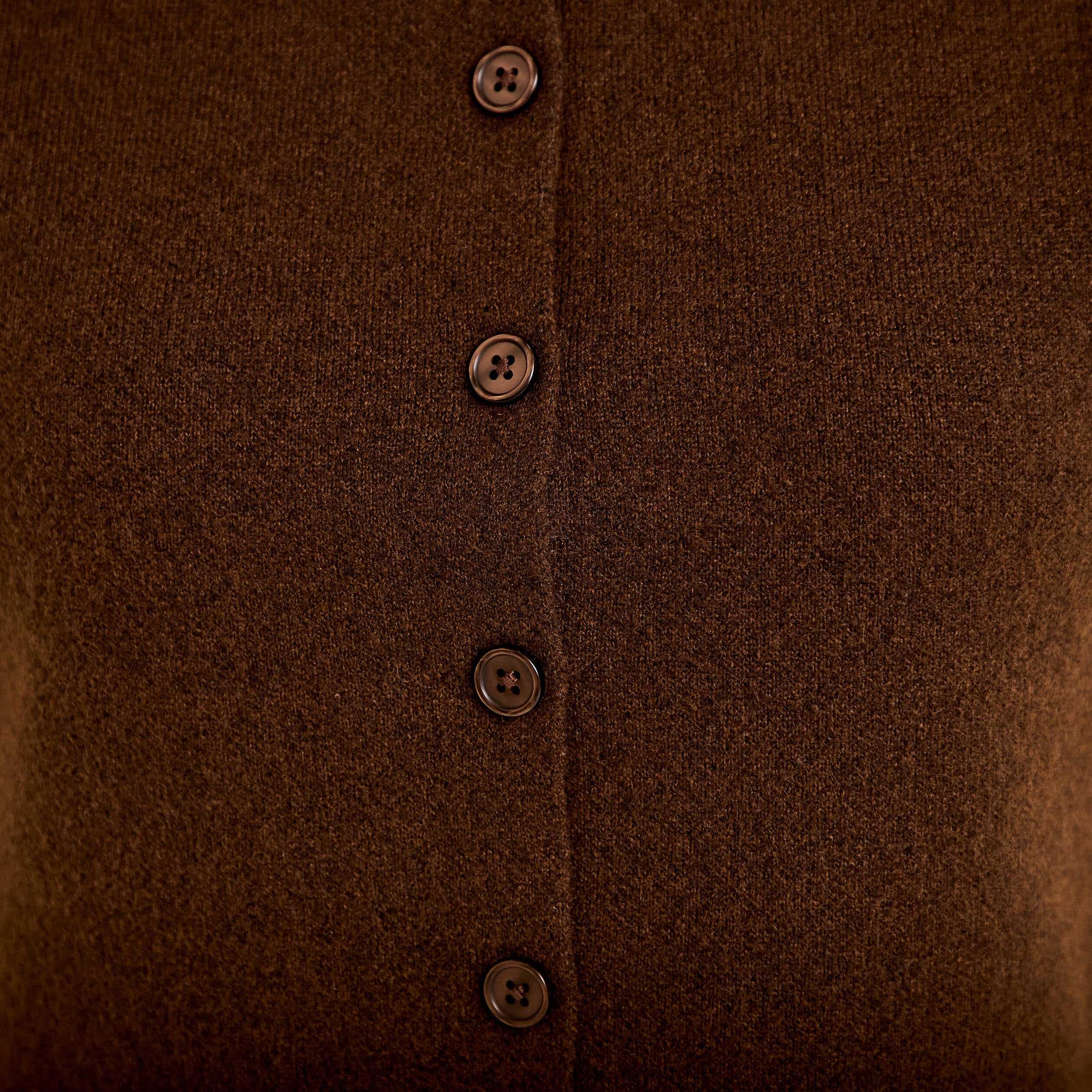Gilet sans manches marron fonc&eacute; femme