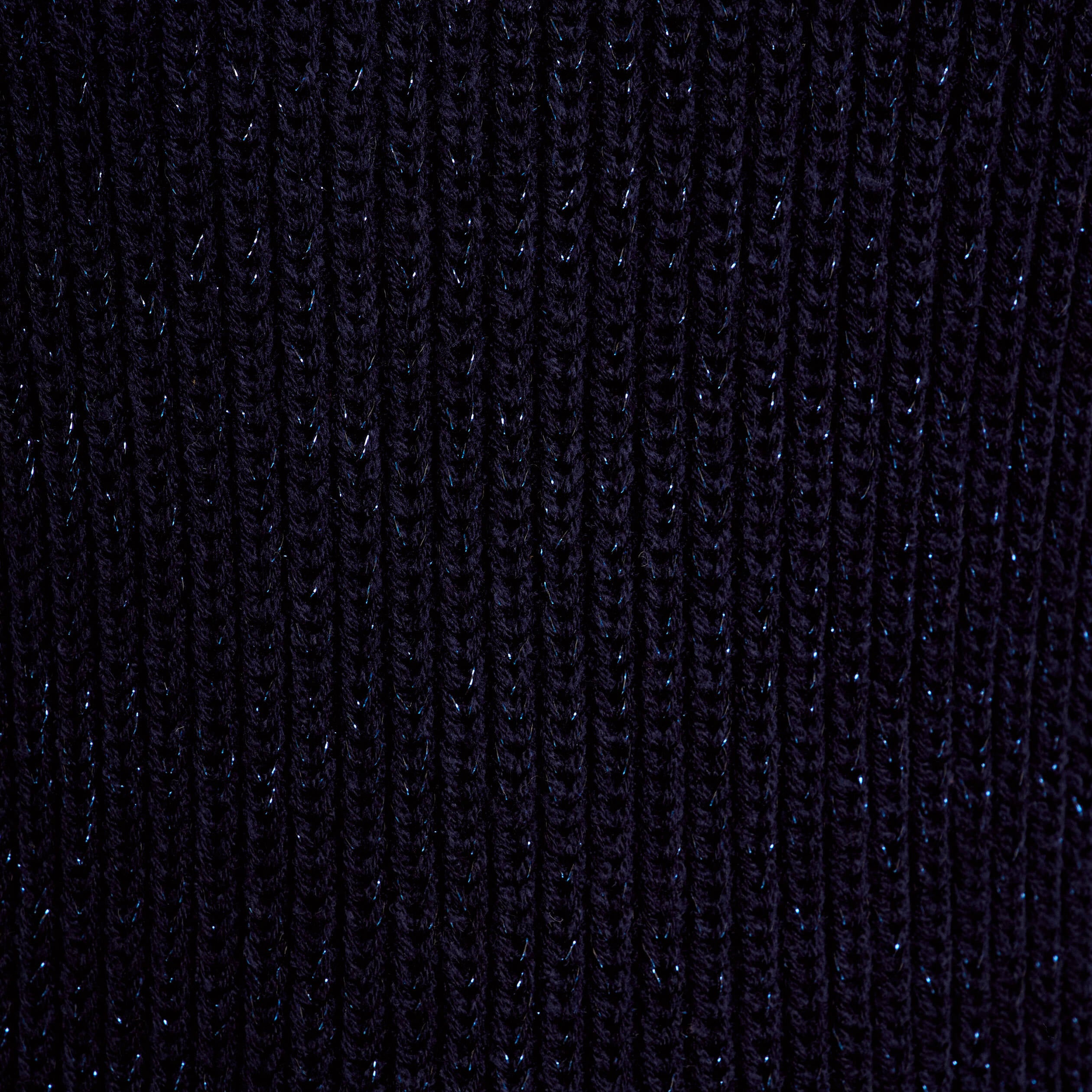 Robe pull d&eacute;tails de boutons bleu marine femme