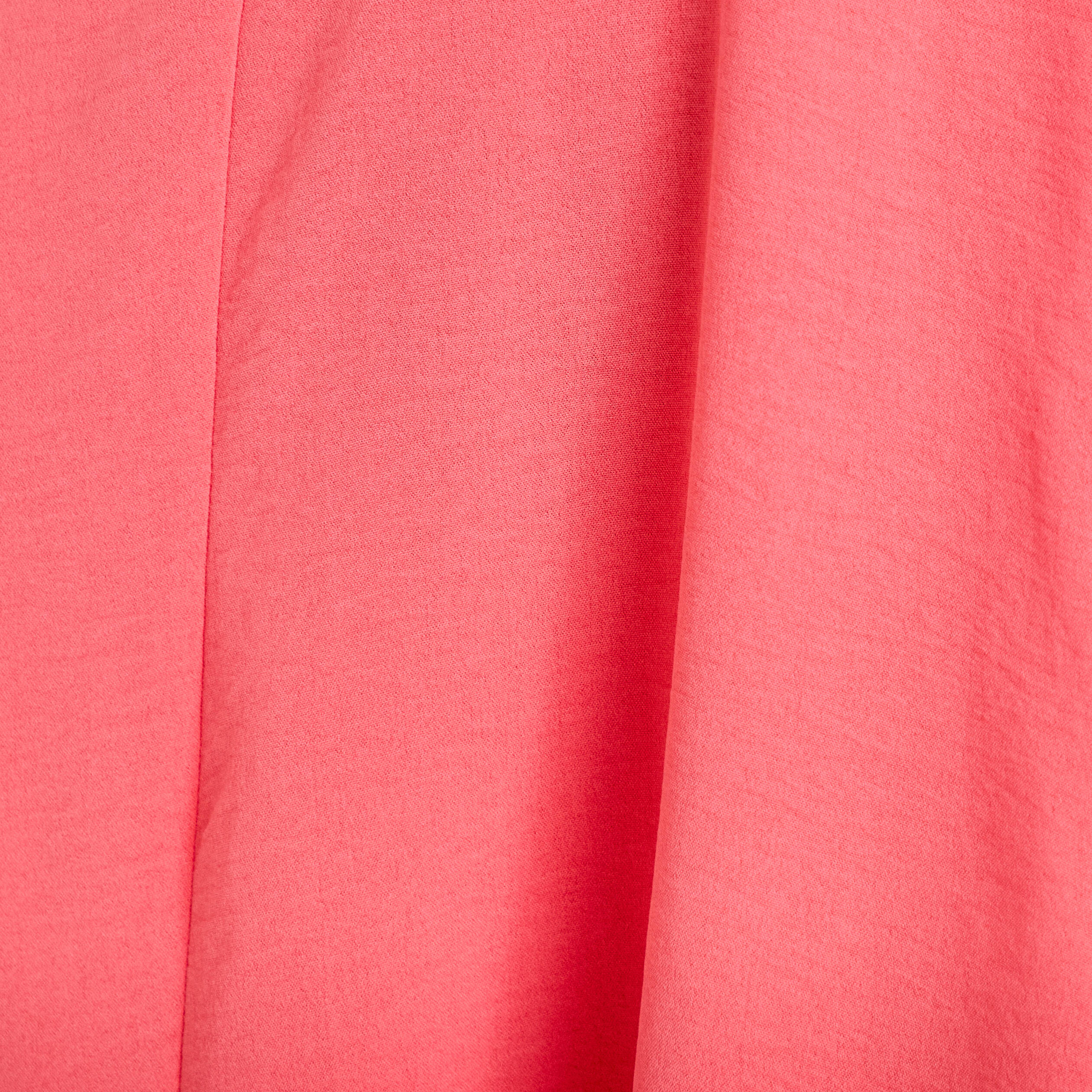 Robe longue &eacute;vas&eacute;e fendue rose femme
