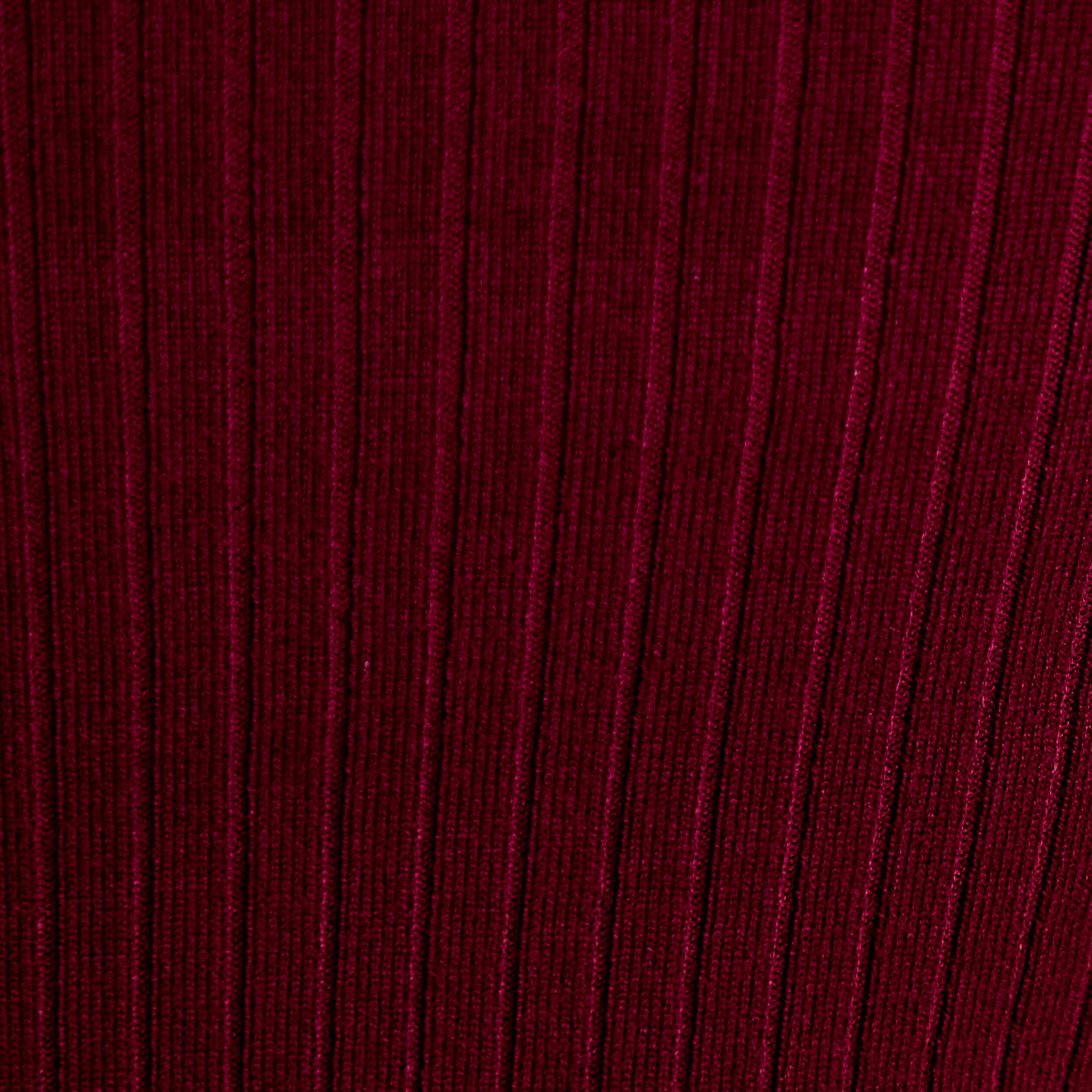 Pull c&ocirc;tel&eacute; col roul&eacute; bordeaux femme