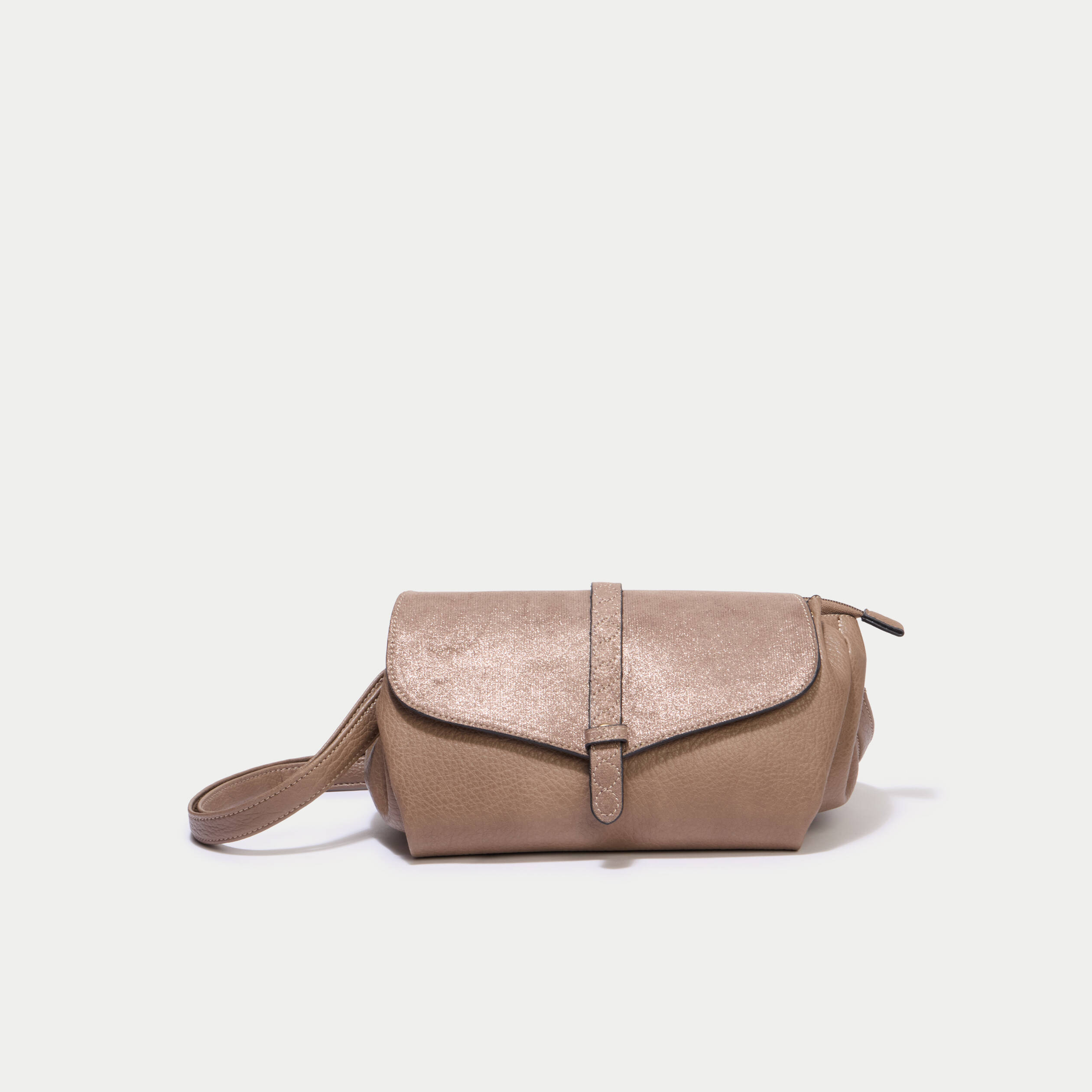Sac similicuir beige femme