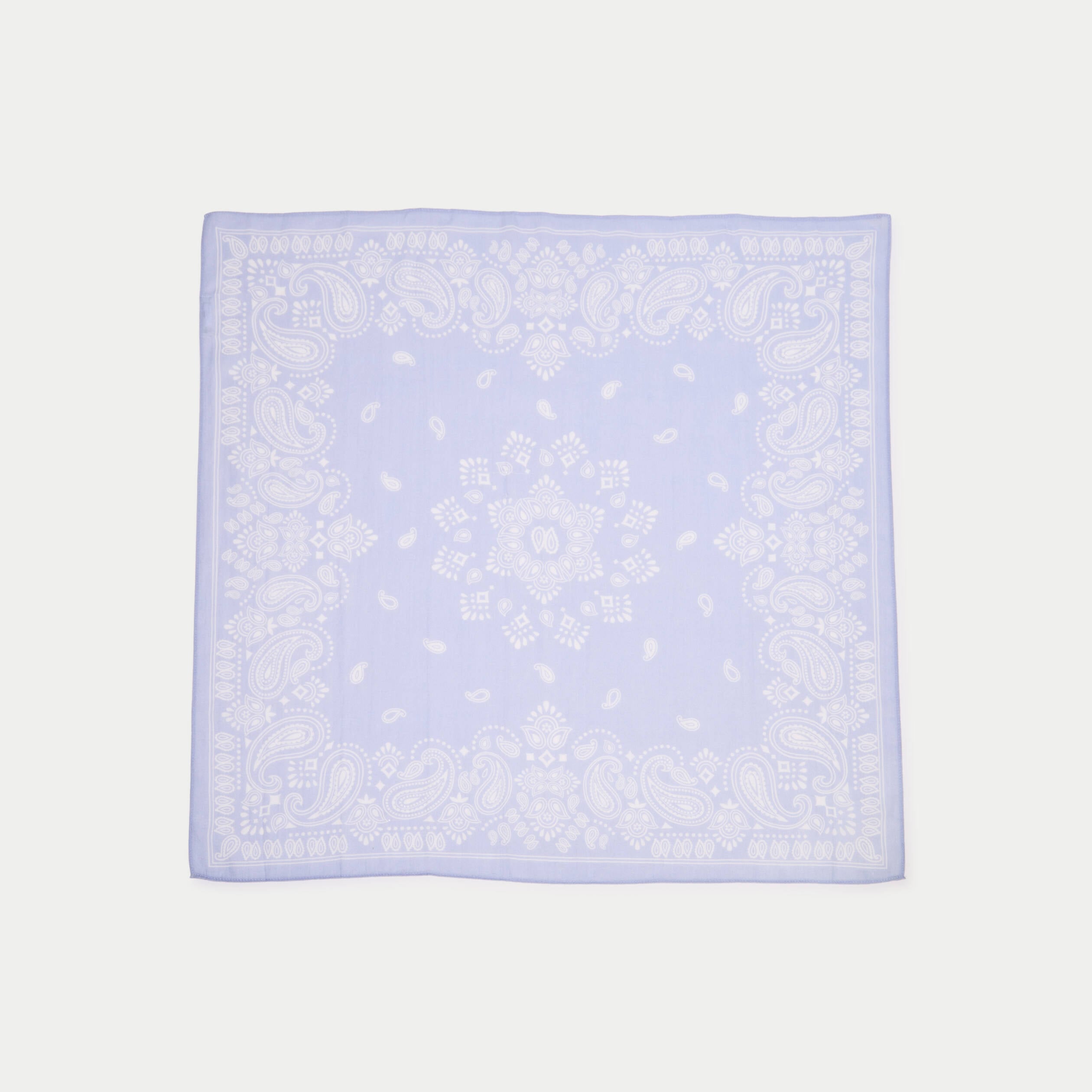 Foulard bleu ciel femme