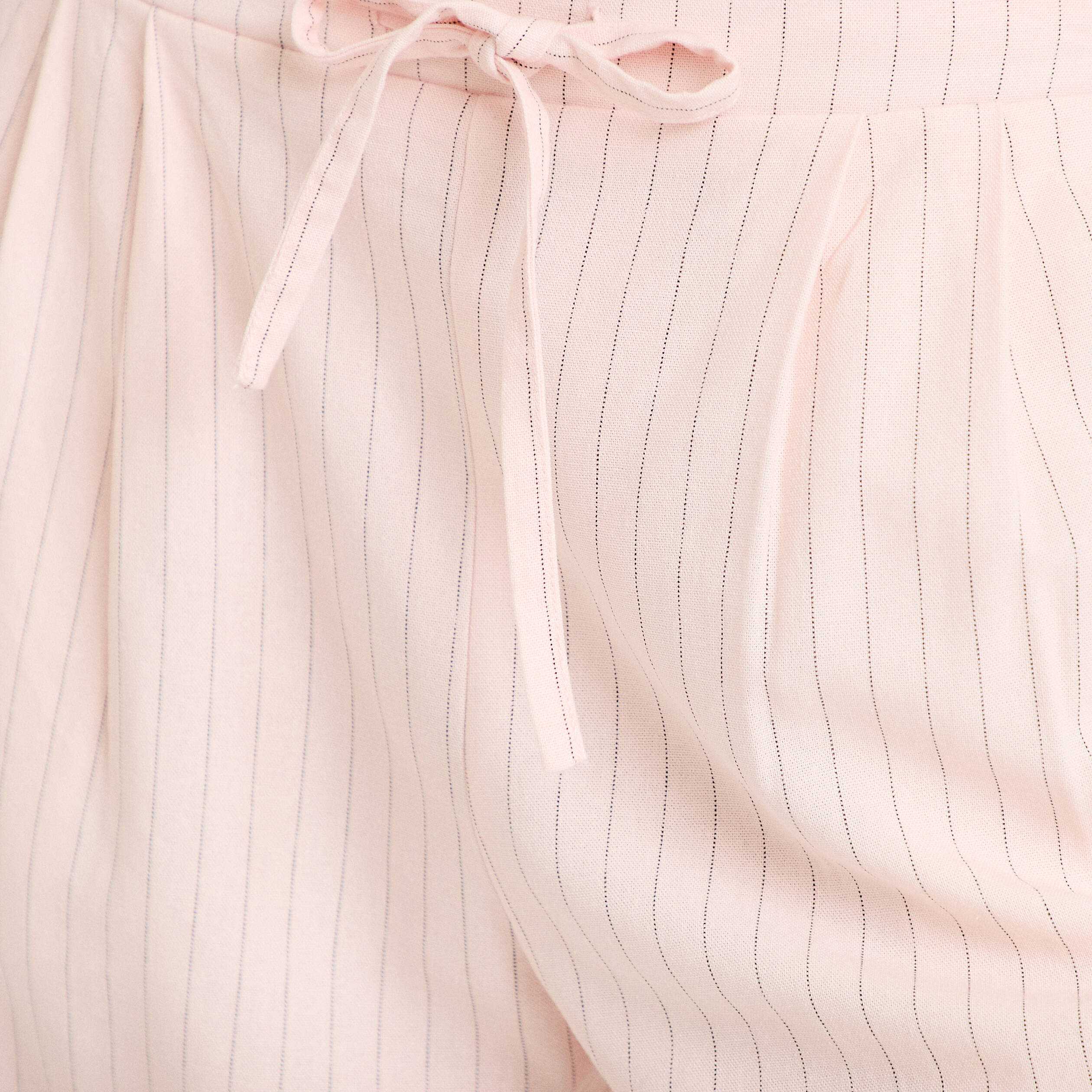 Pantalon large rose femme