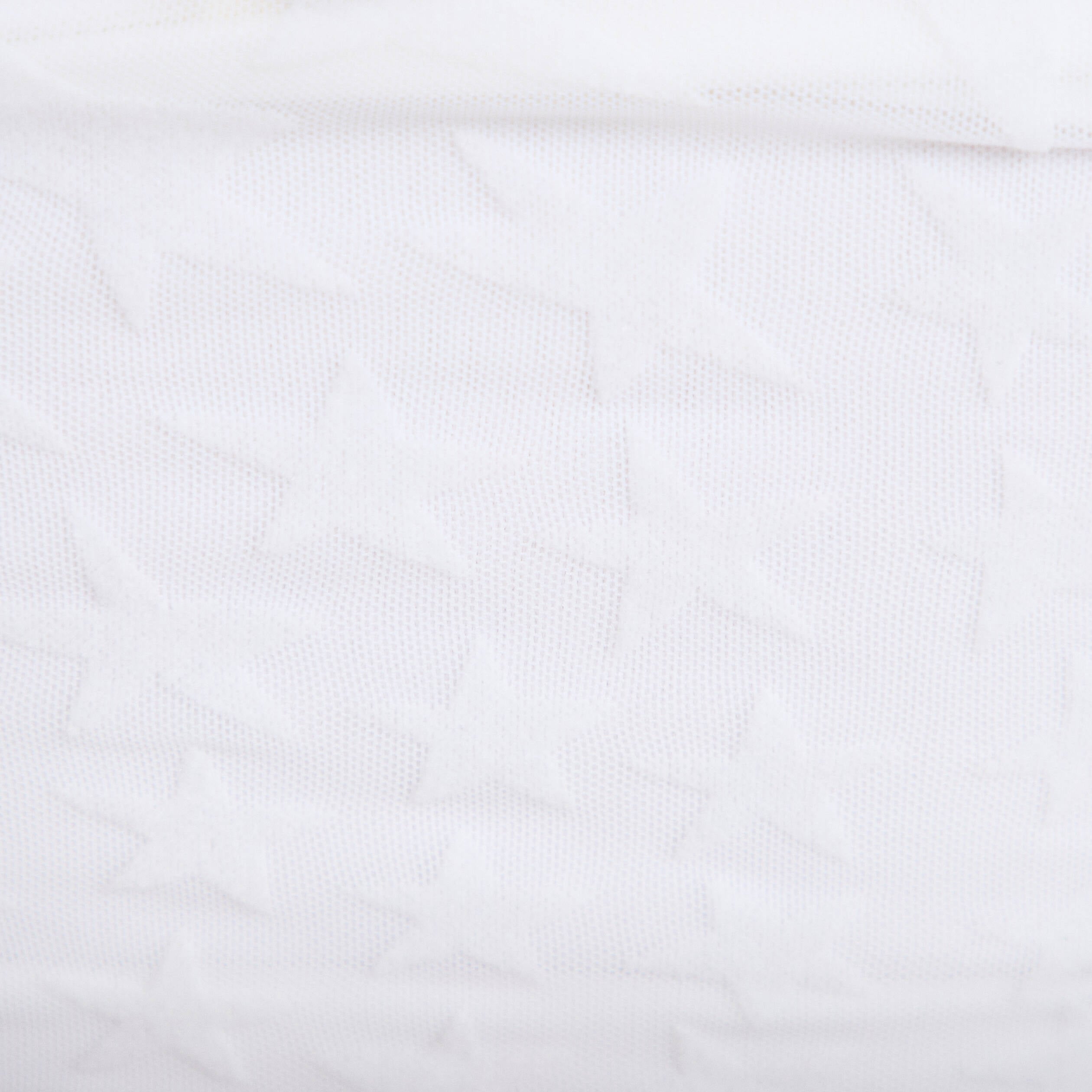 T-shirt ajust&eacute; manches longues blanc femme
