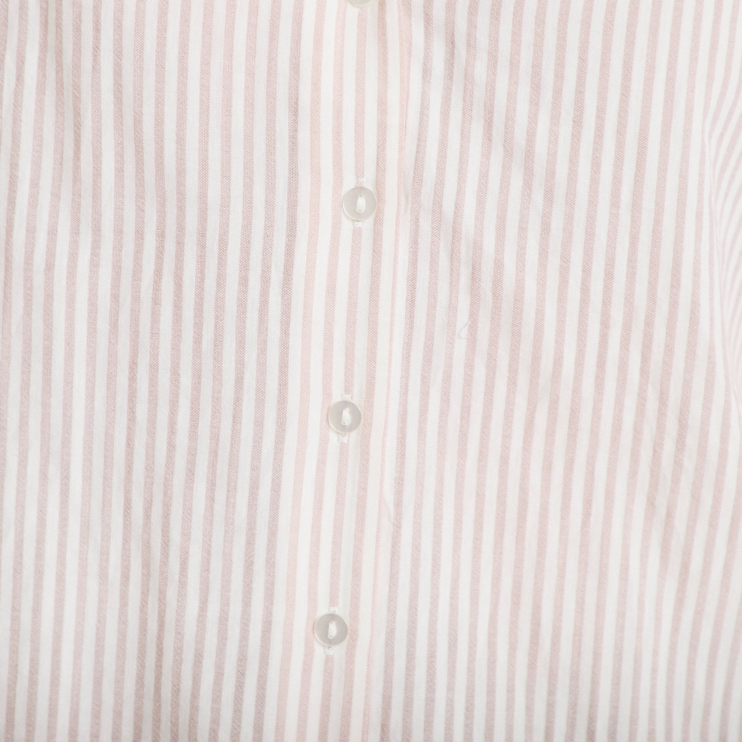 Blouse col v broderie manches 3/4 sable femme