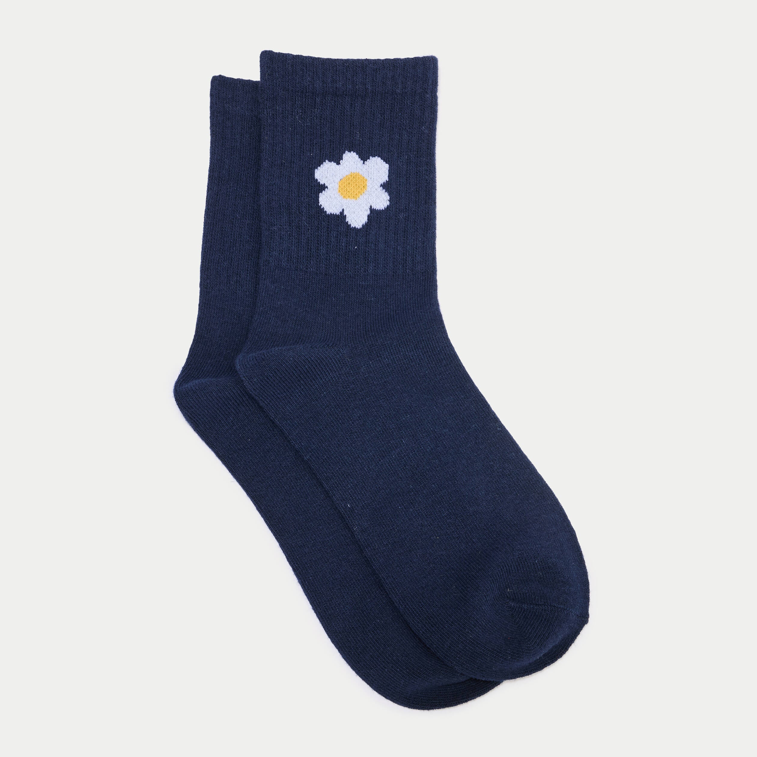 Chaussettes bleu marine femme