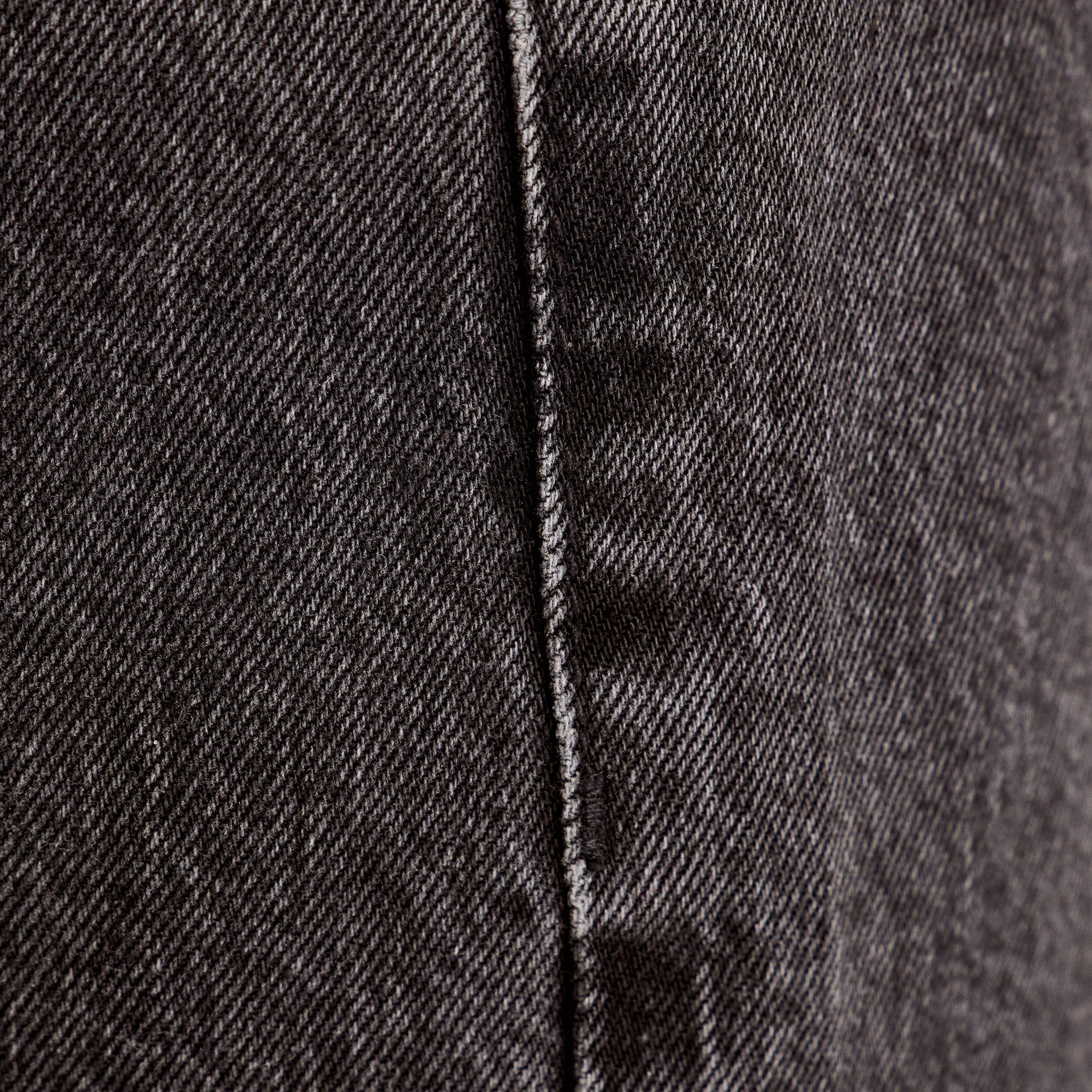 Jeans droit 5 poches denim noir femme