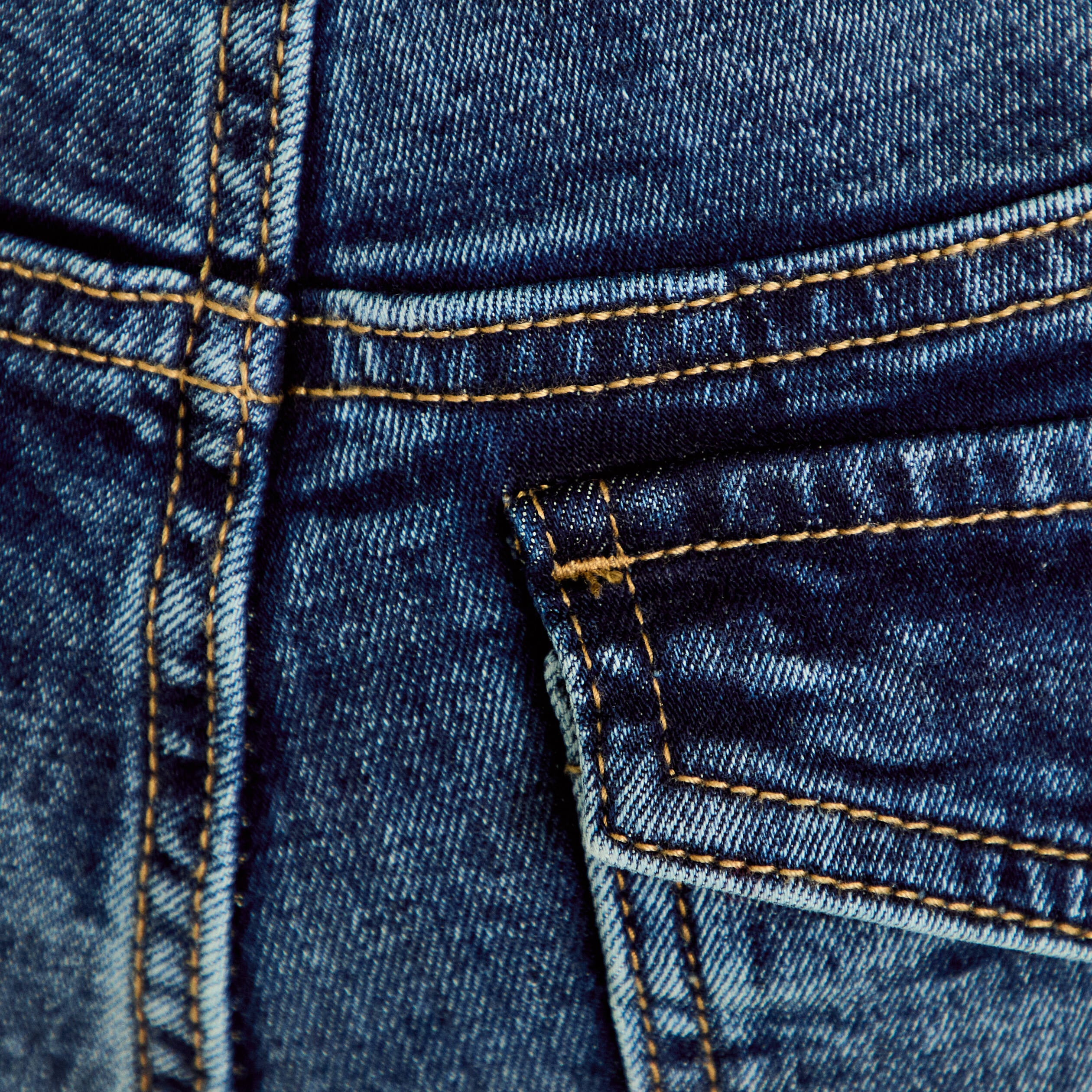 Jean bootcut taille basse denim dirty femme