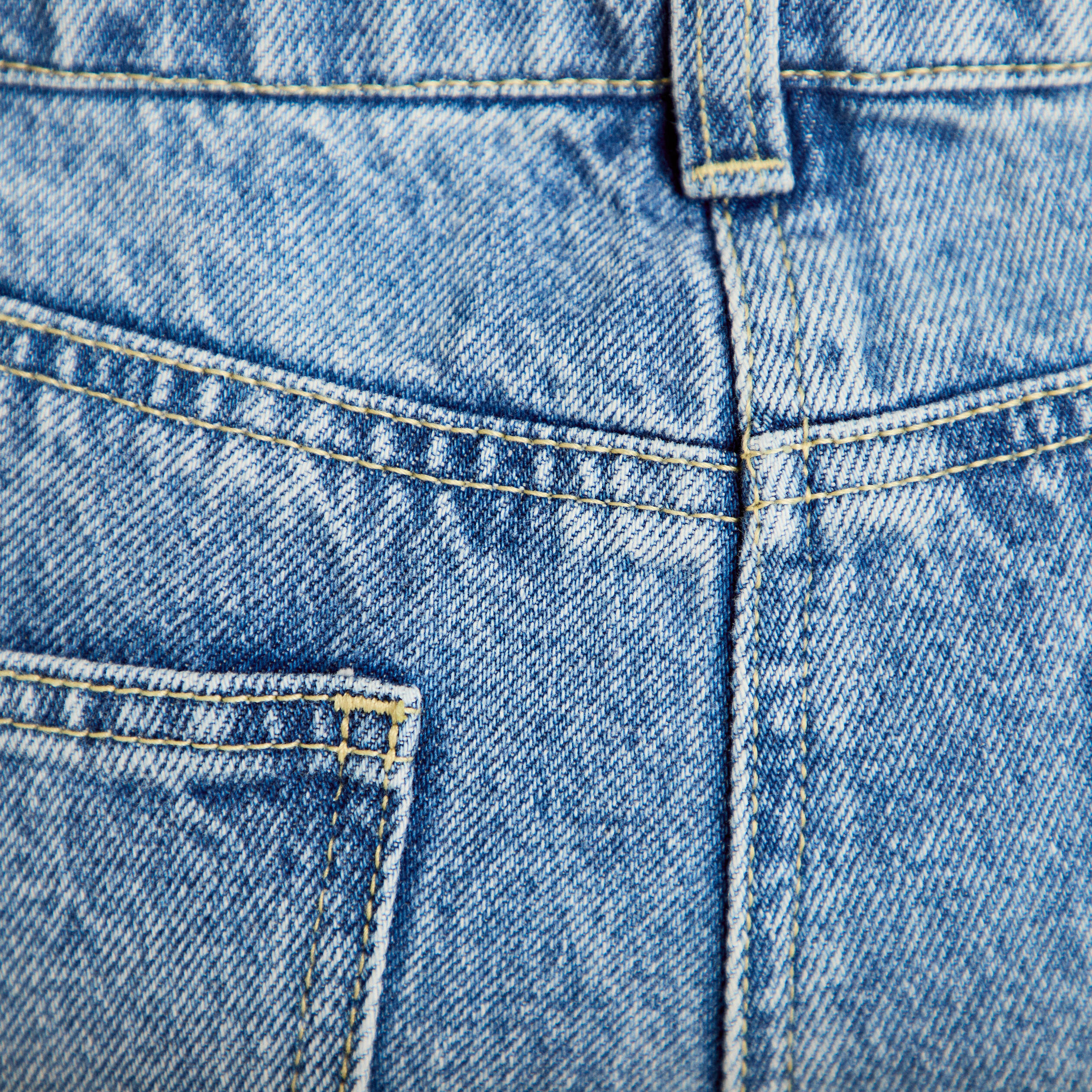Bermuda en jean denim triple stone femme