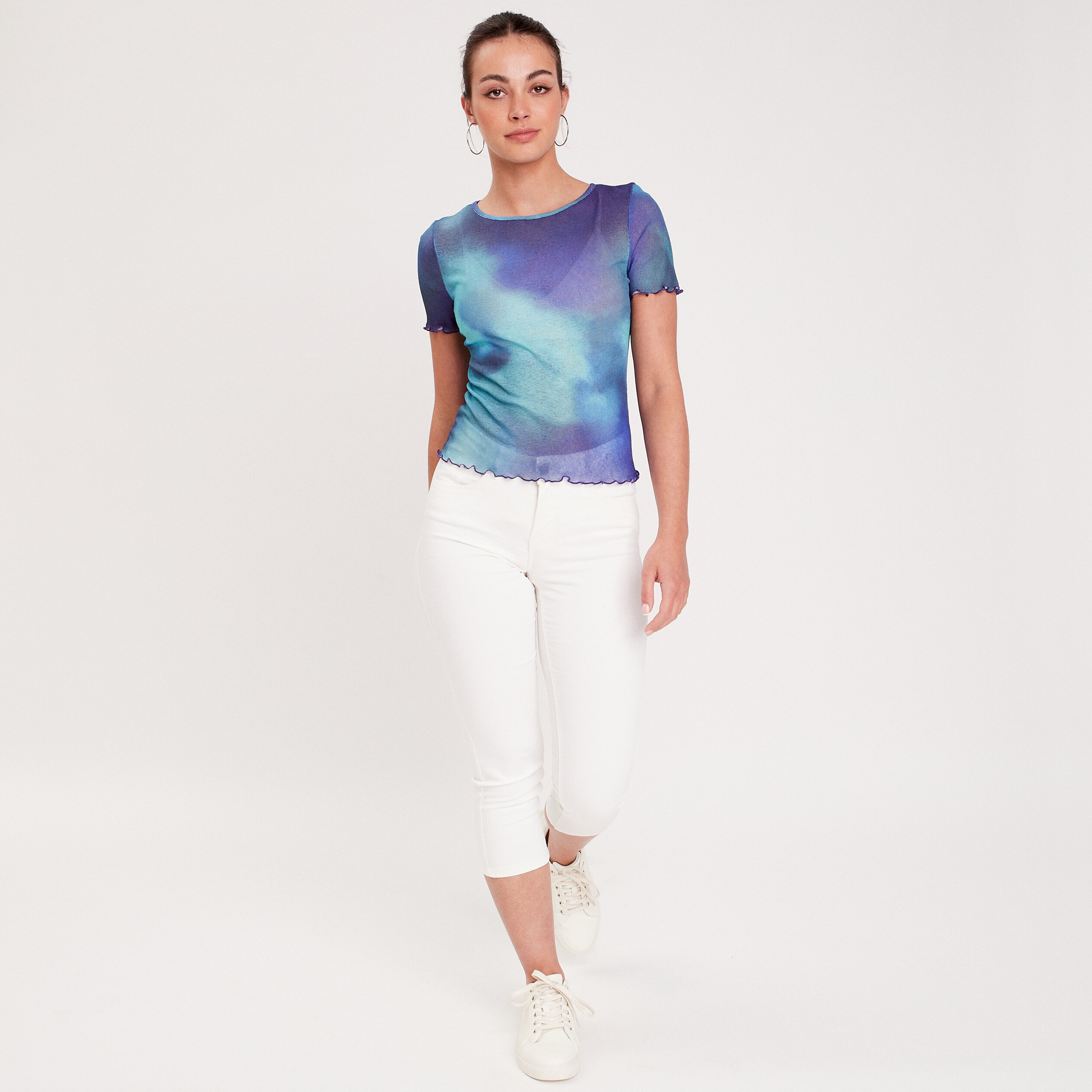 Pantacourt Femme Cargo Fuinloth - Taille Élastique Avec Cordon - 4 Poches - Léger Et Respirant