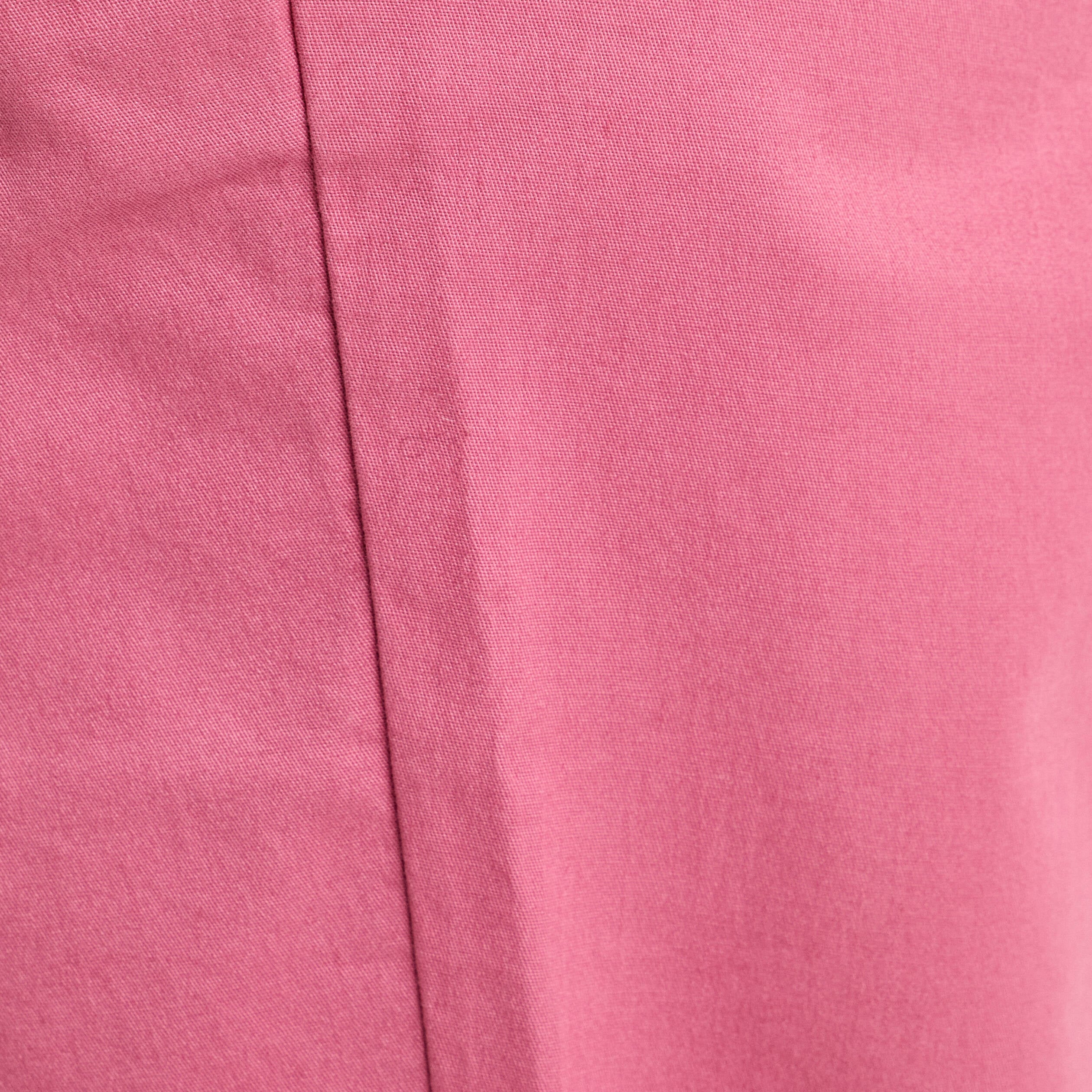 Pantalon chino 7/8&egrave;me vieux rose femme