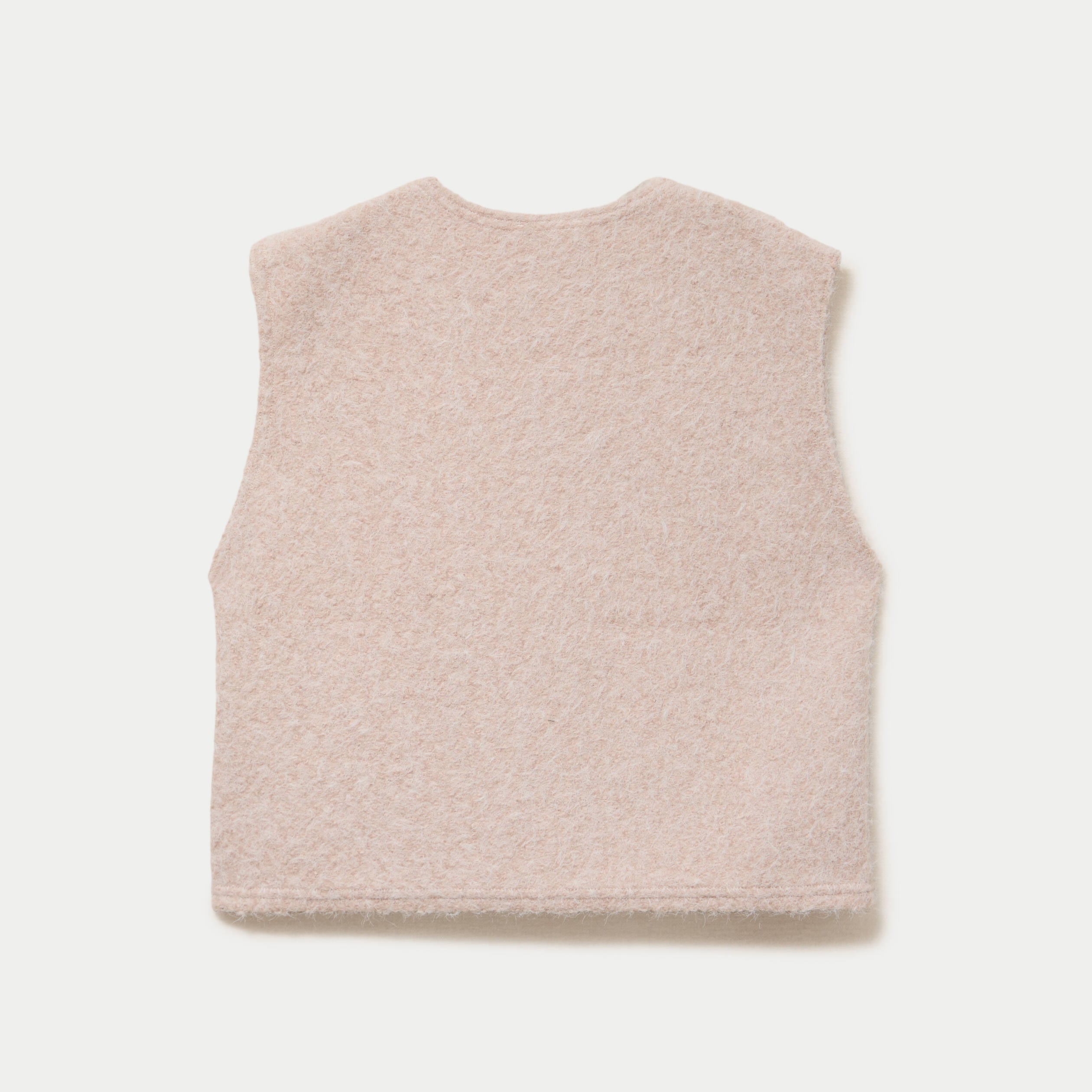 Gilet sans manches sable femme