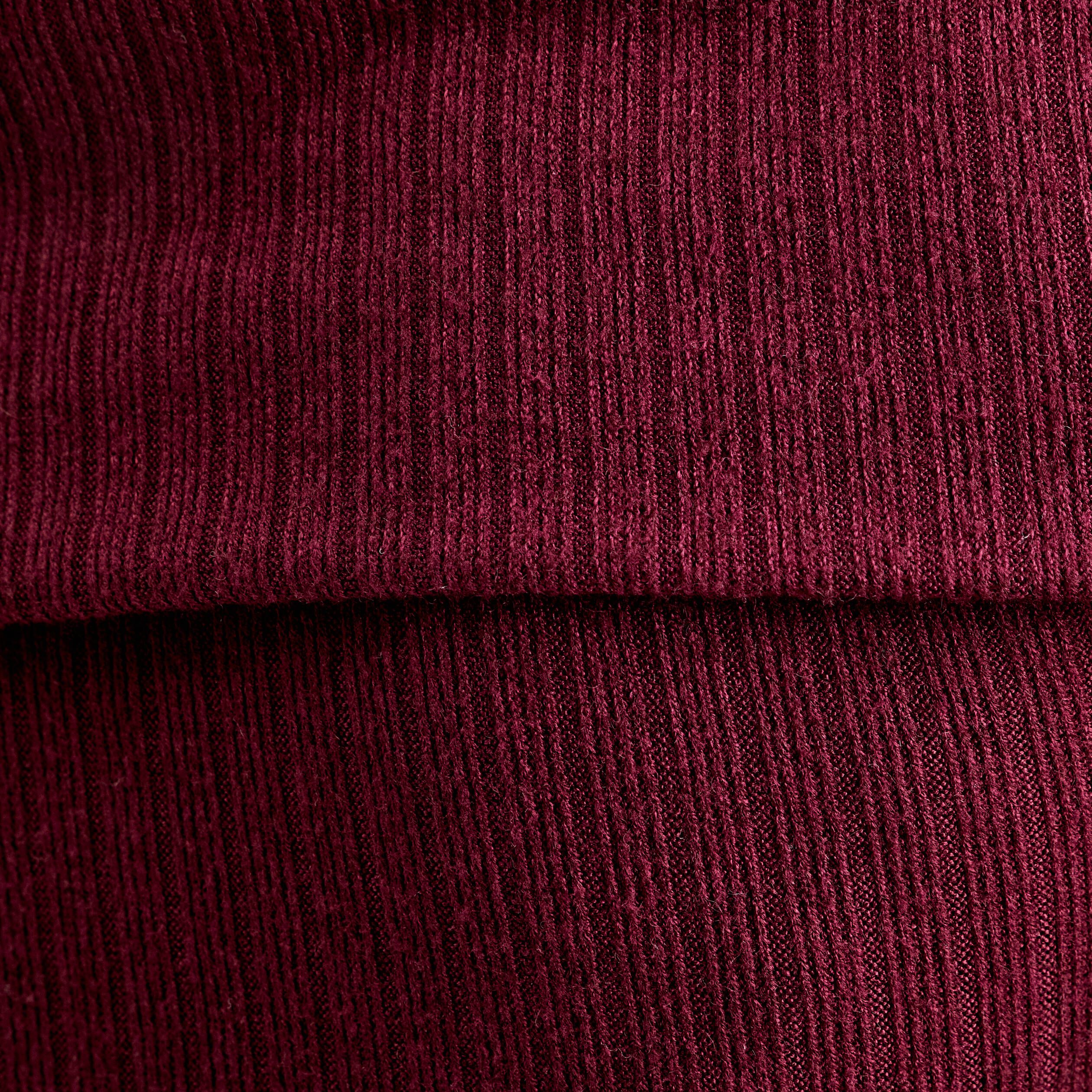 T-shirt c&ocirc;tel&eacute; col bardot violet fonc&eacute; femme