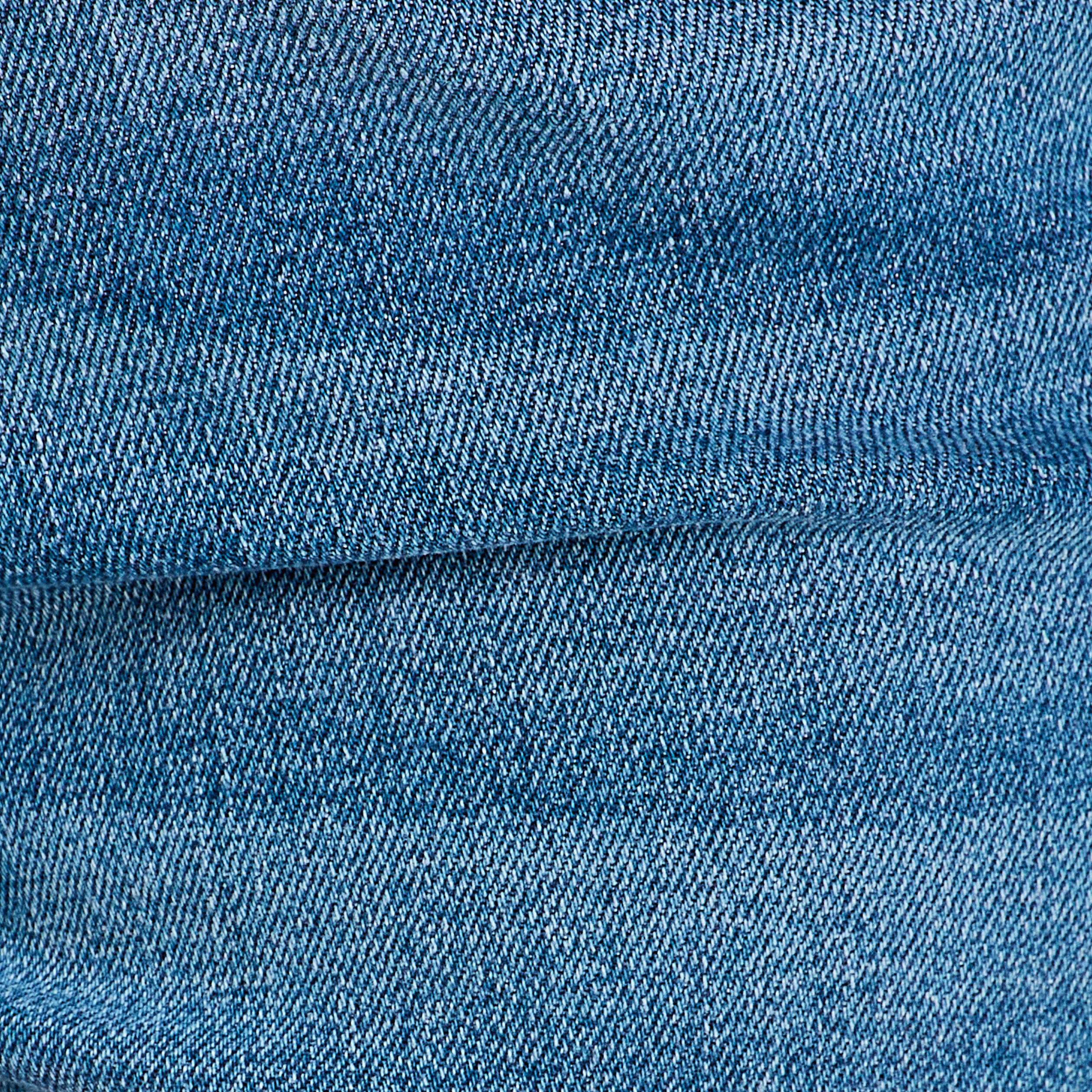 Short slim en jean denim stone femme