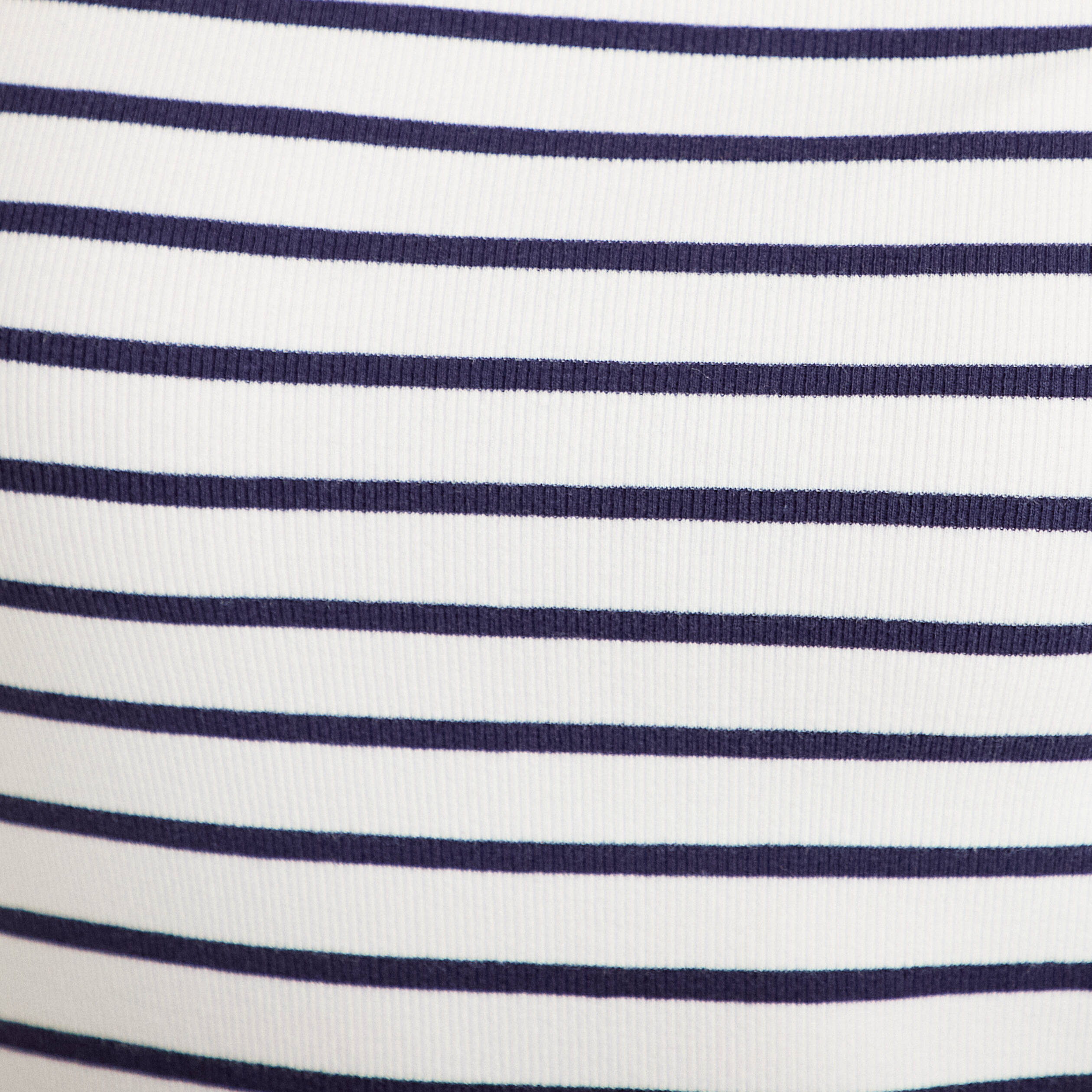 T-shirt c&ocirc;tel&eacute; ajust&eacute; blanc femme