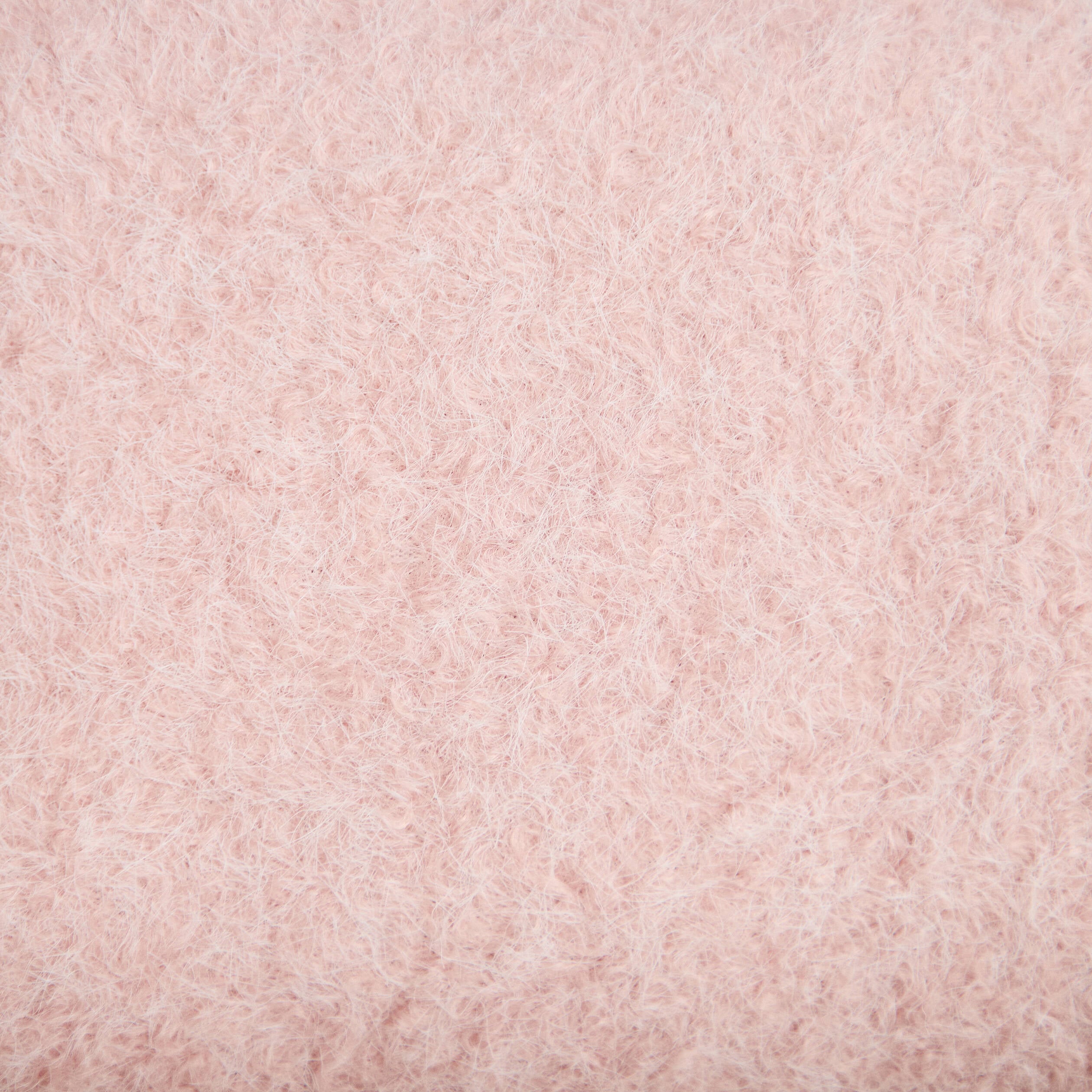 Gilet sans manches effet polaire rose clair femme