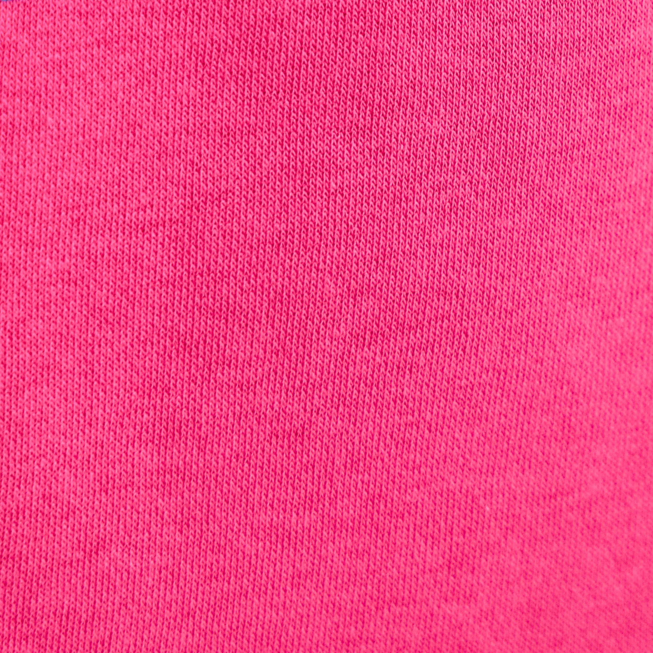 Sweat col rond manches longues rose fushia femme