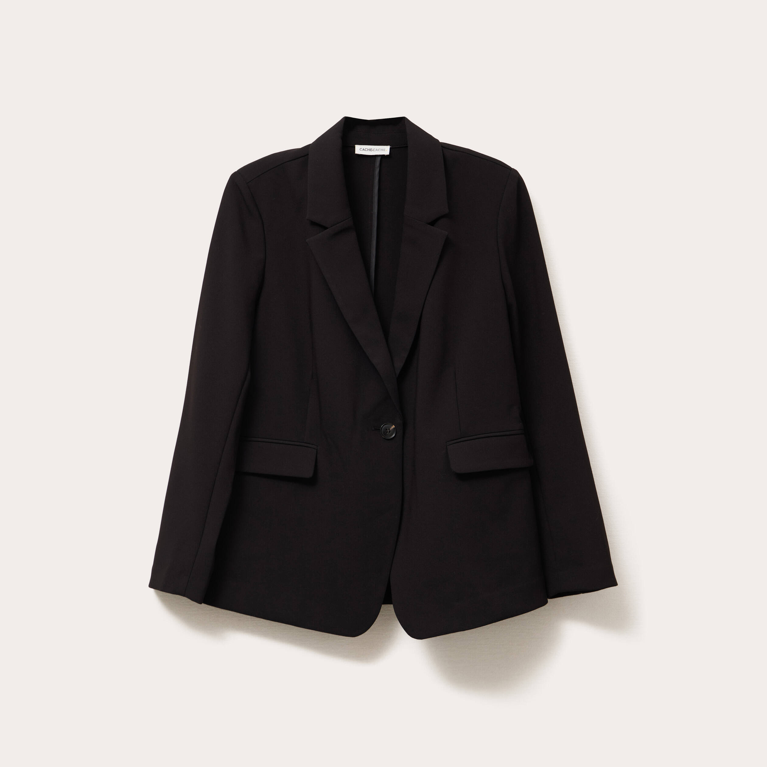 Veste esprit blazer noir femme