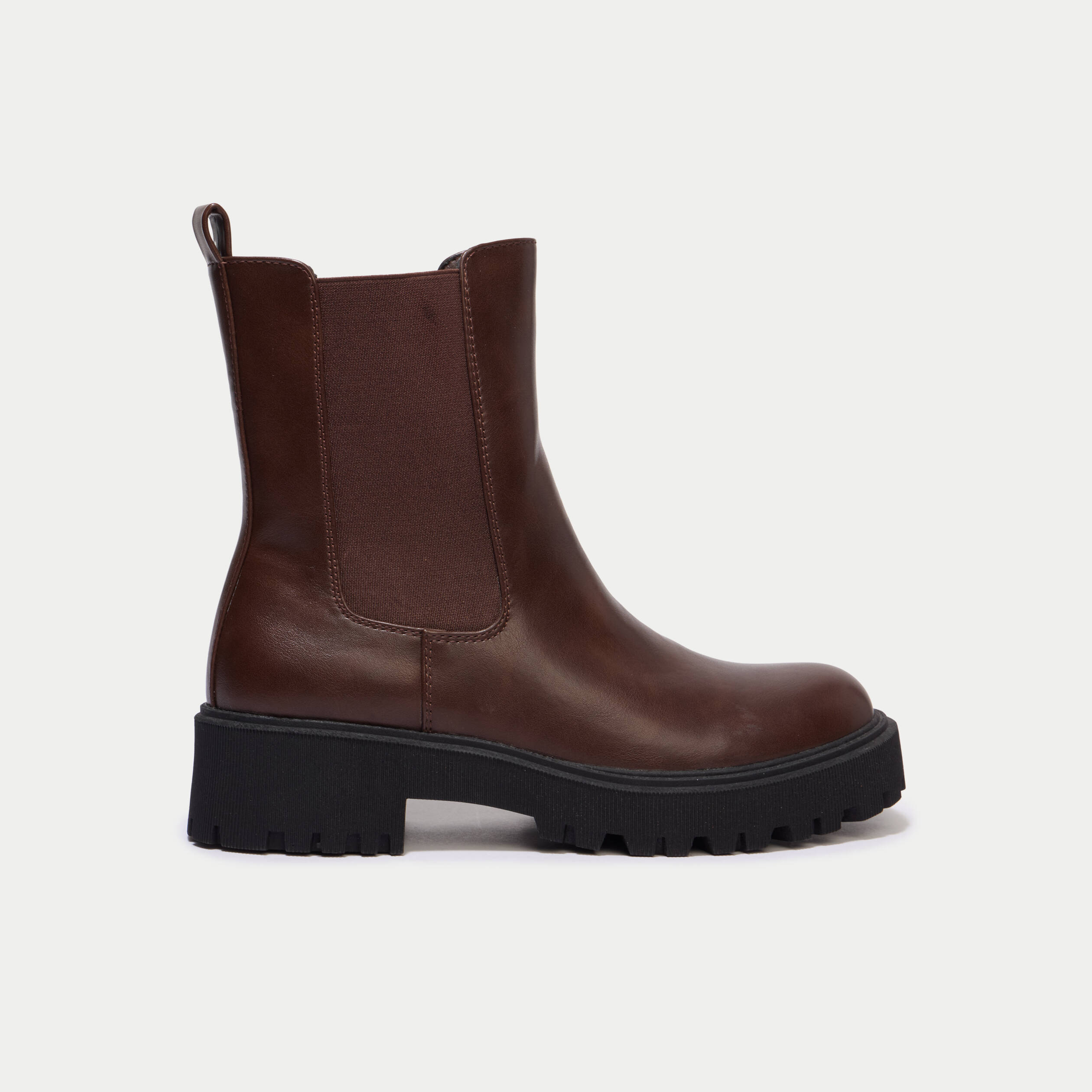 Bottines marron femme