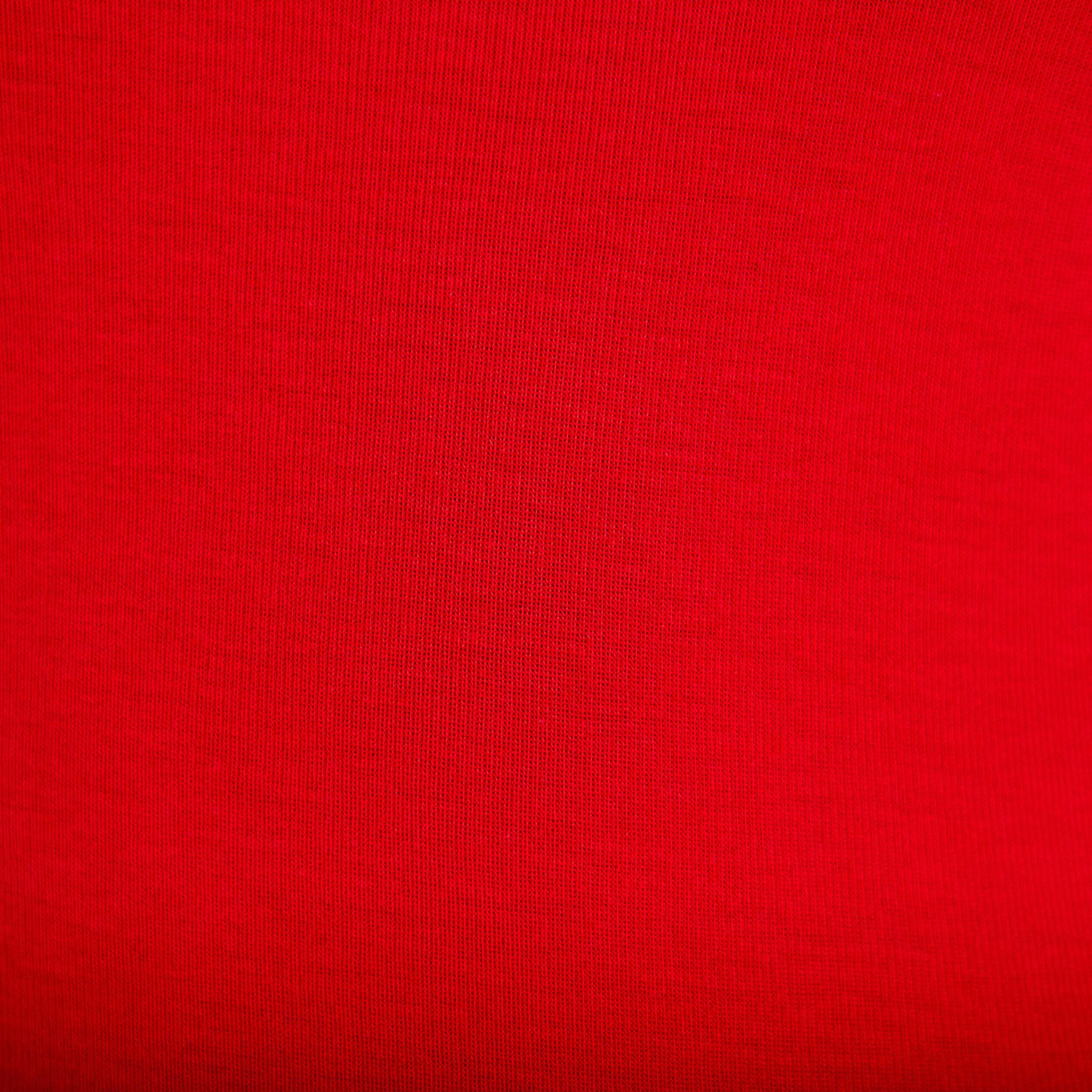T-shirt ajust&eacute; col rond manches longues rouge femme